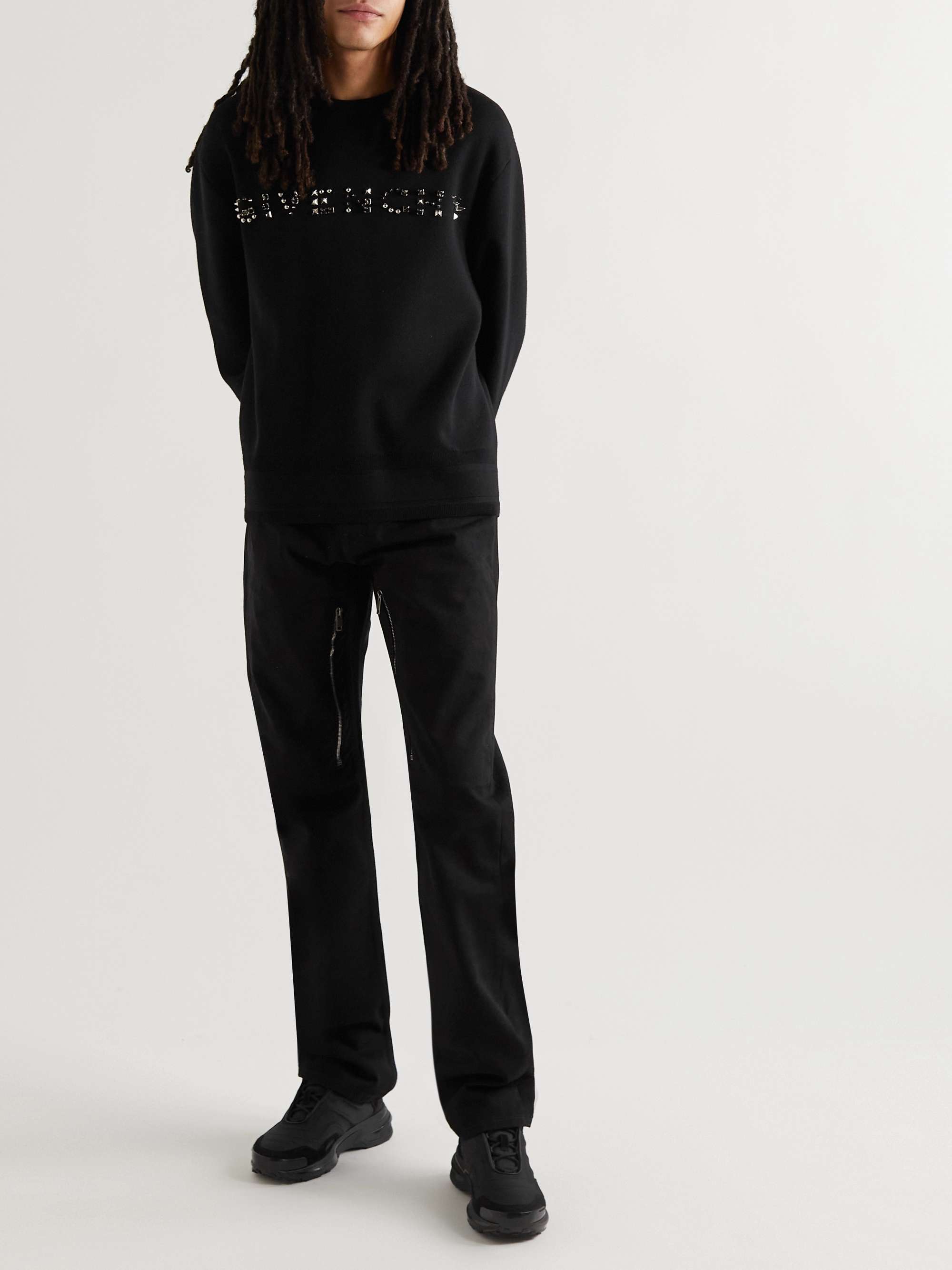GIVENCHY Straight-Leg Zip-Detailed Jeans