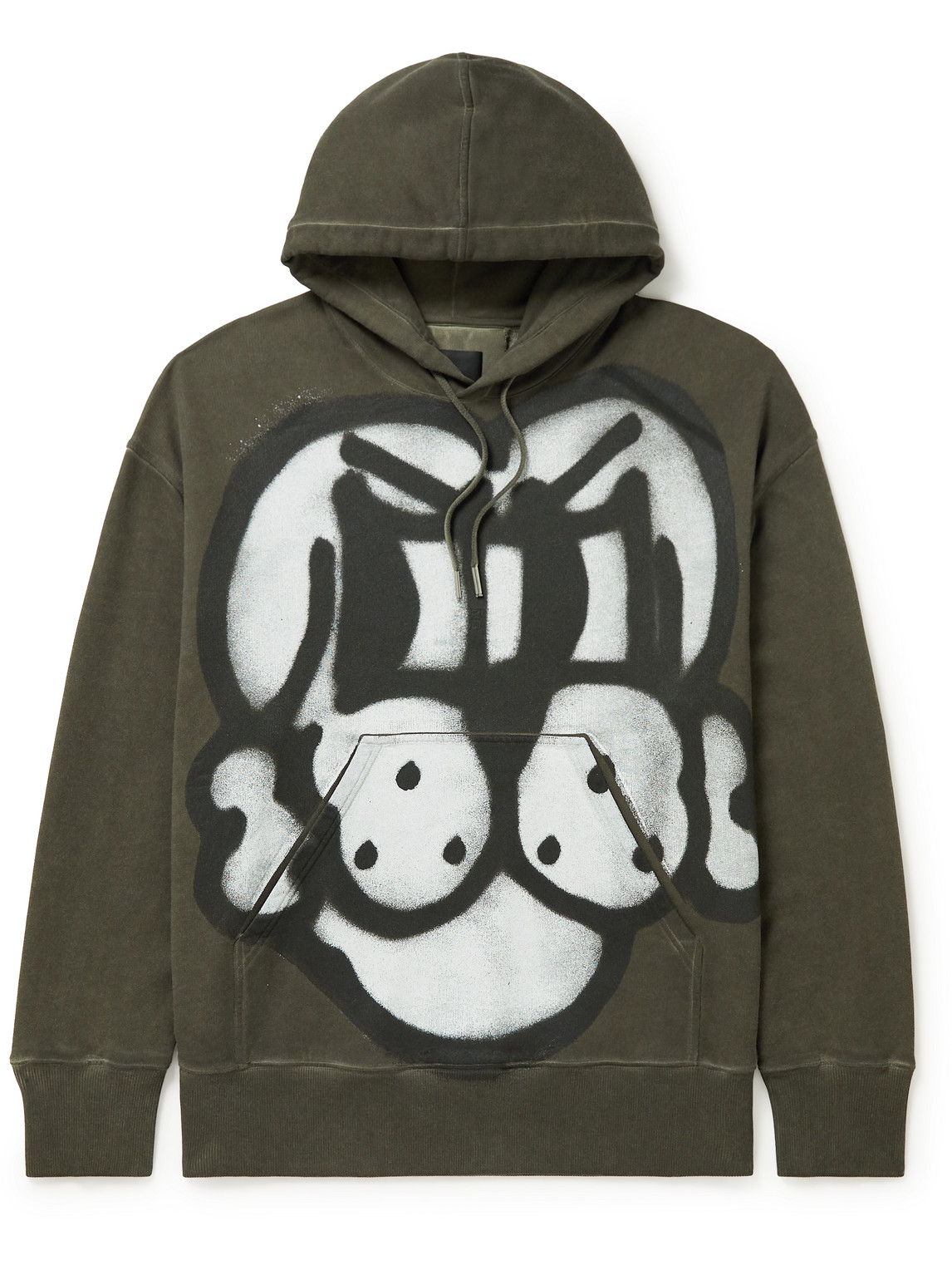 Chito Oversized Printed Cotton-Jersey Hoodie