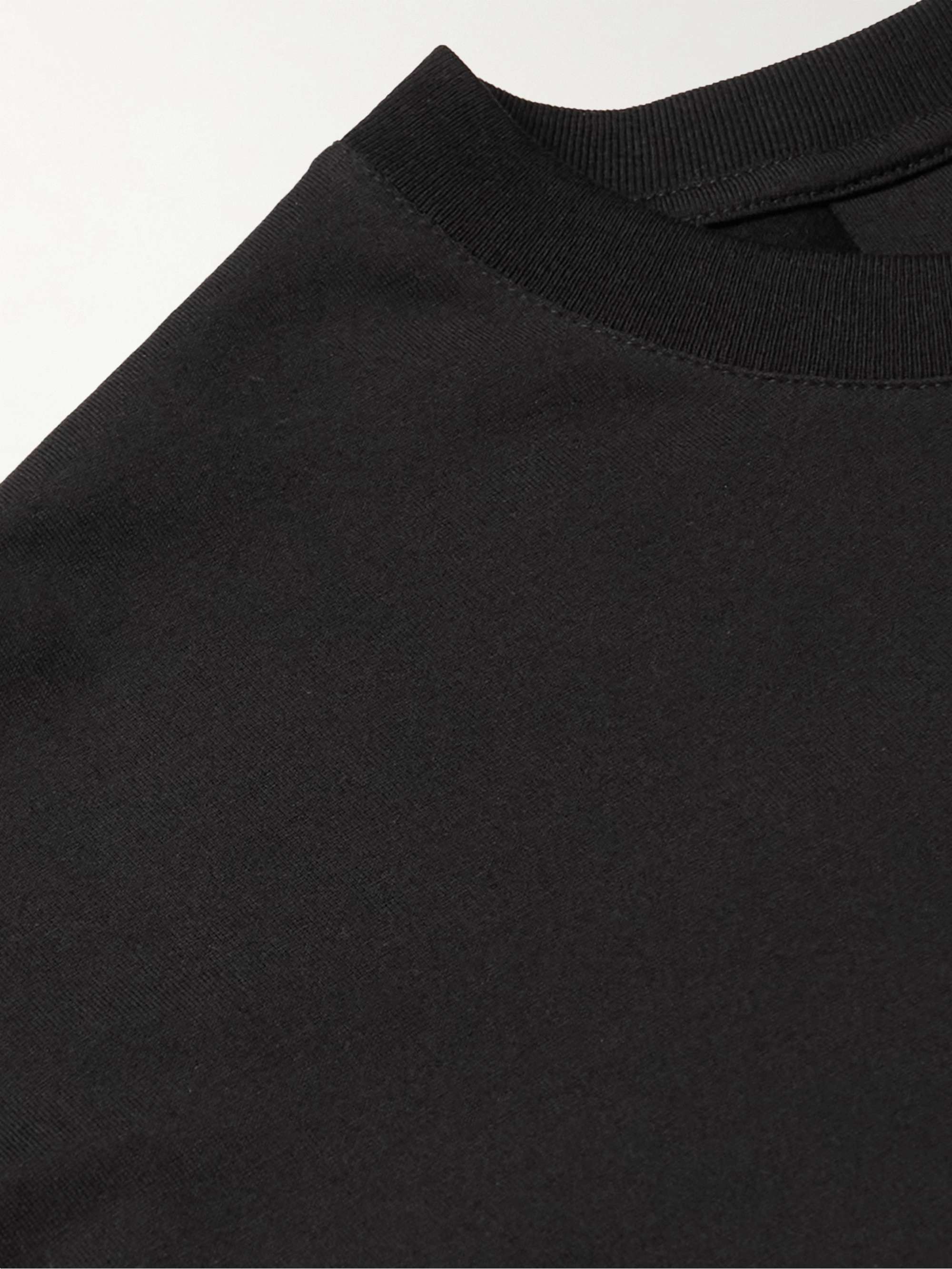 GIVENCHY Logo-Embroidered Cotton-Jersey T-Shirt