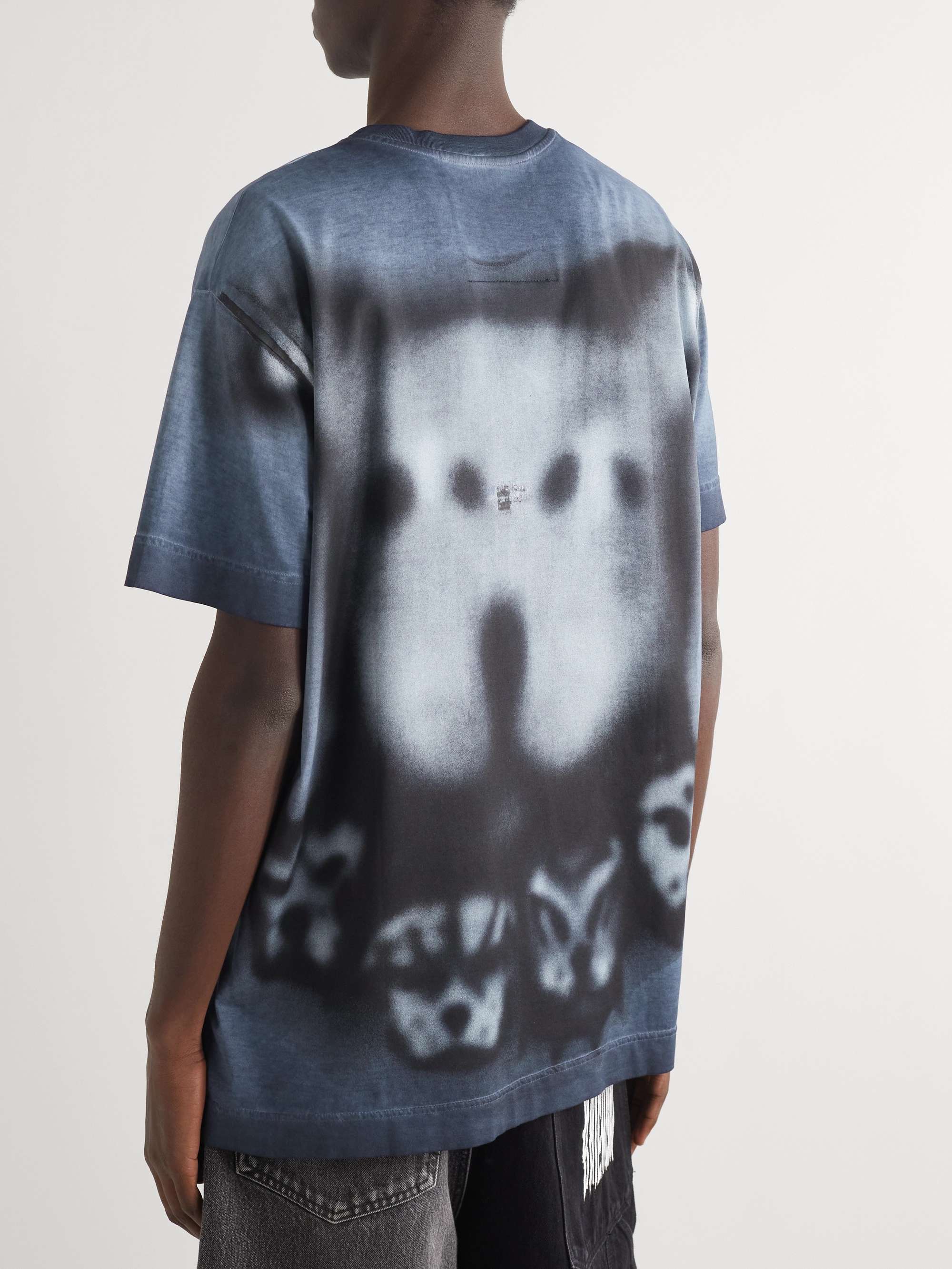 GIVENCHY + Chito Oversized Logo-Embroidered Printed Cotton-Jersey T-Shirt