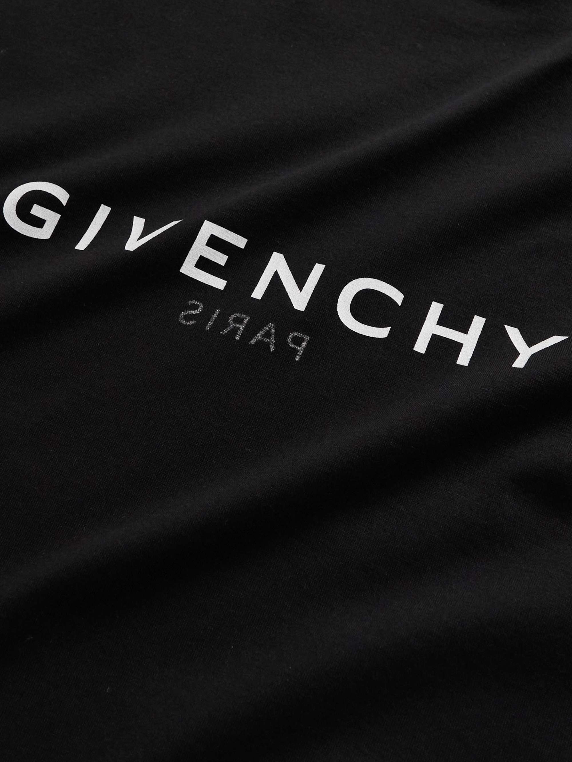 GIVENCHY Oversized Logo-Print Cotton-Jersey T-Shirt