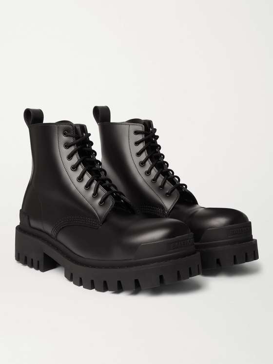mrporter.com | BALENCIAGA Leather Boots