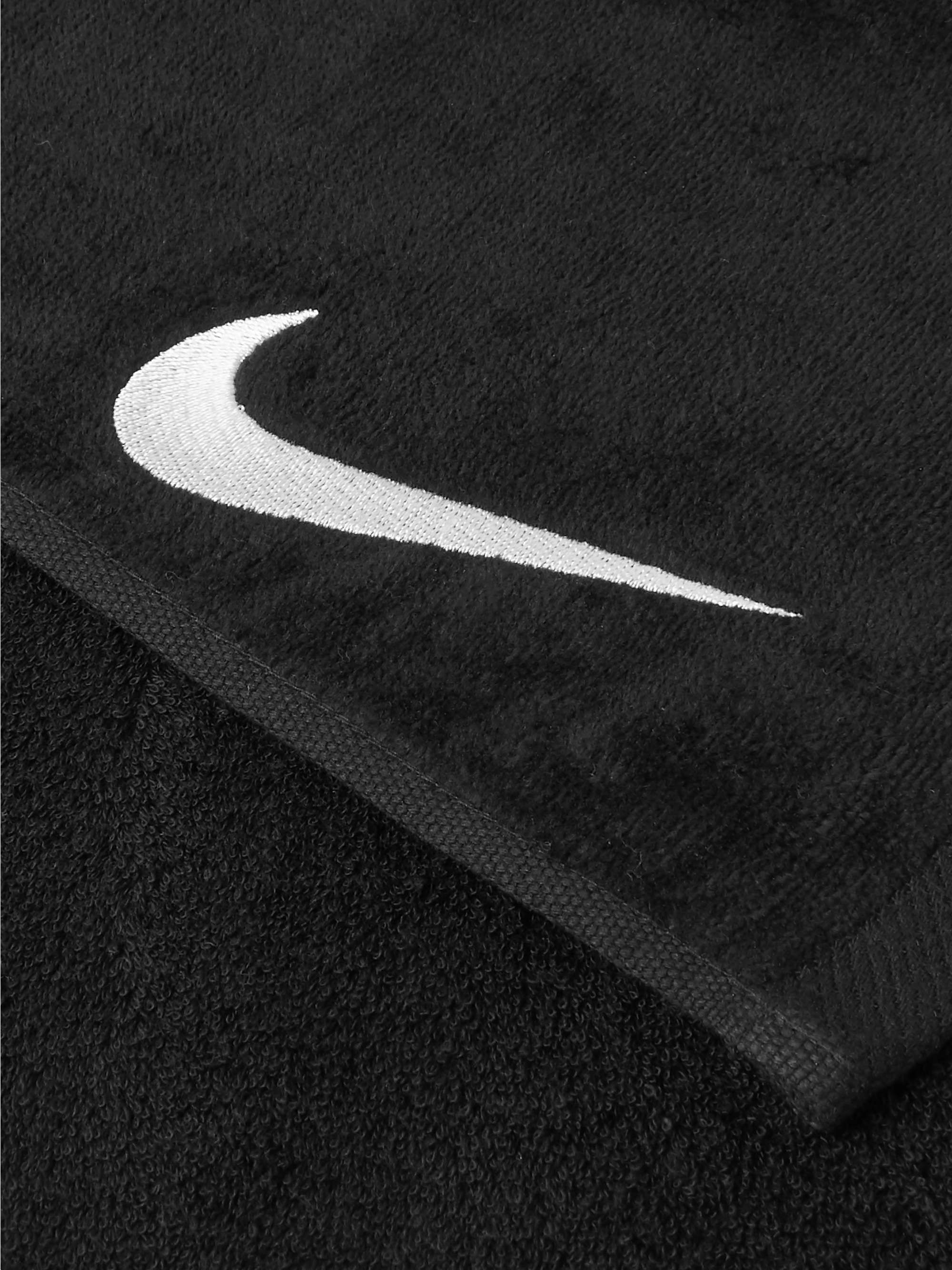 NIKE Performance Logo-Embroidered Cotton-Terry Golf Towel
