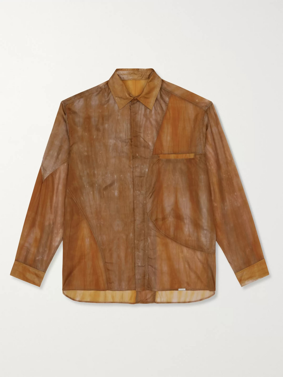 A-COLD-WALL* CORTEN TIE-DYED NYLON SHIRT