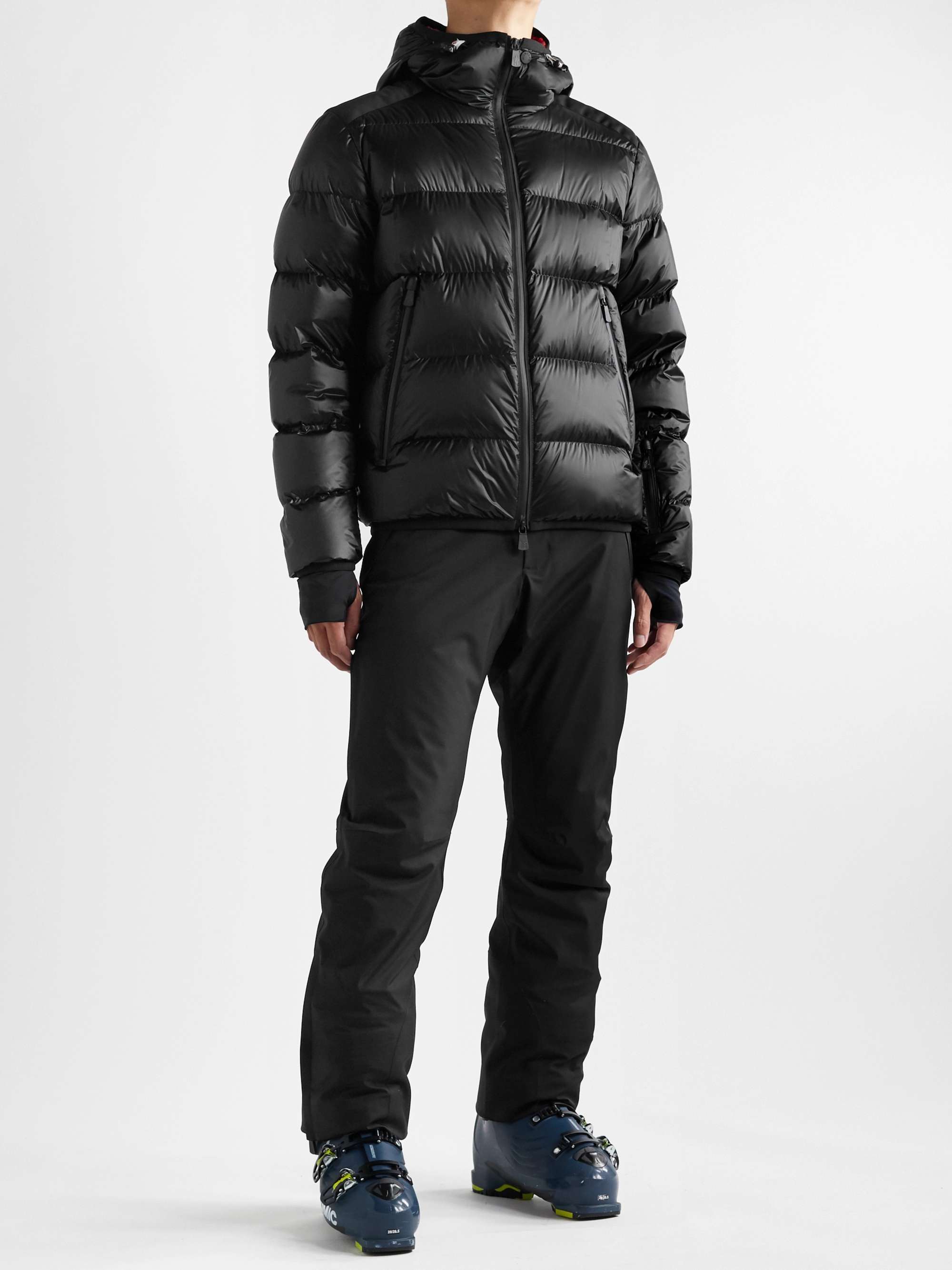 MONCLER GRENOBLE Canvas-Trimmed Shell Ski Trousers