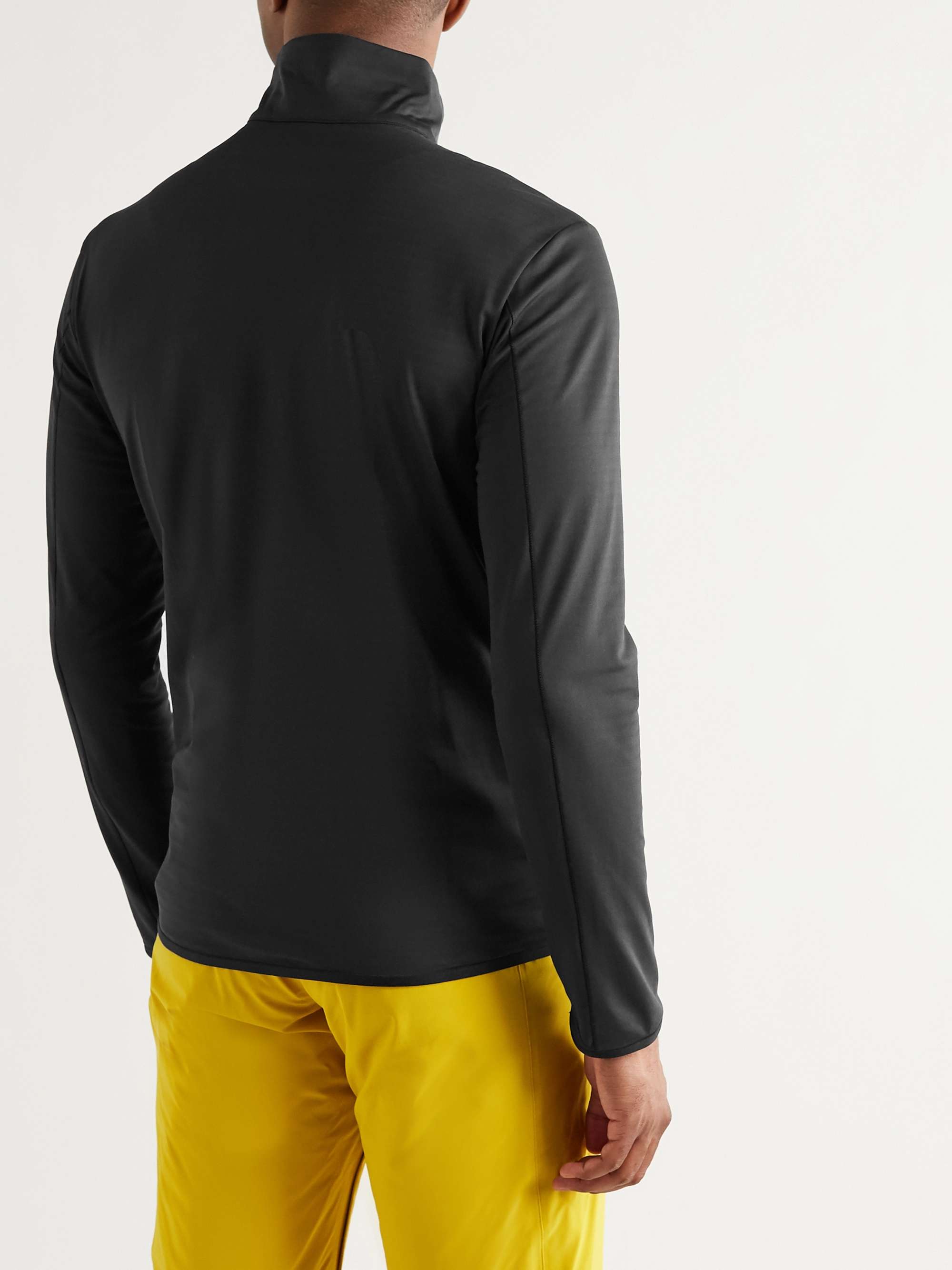 SALOMON Outrack Stretch-Jersey Zip-Up Mid-Layer