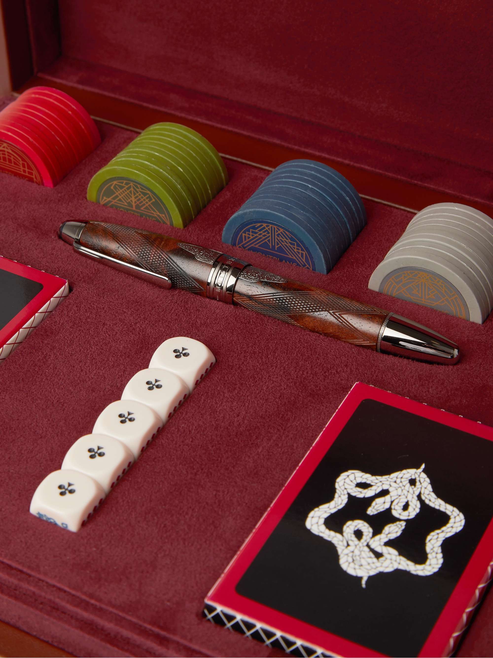 MONTBLANC + Purdey The Art of Gifting Poker Set