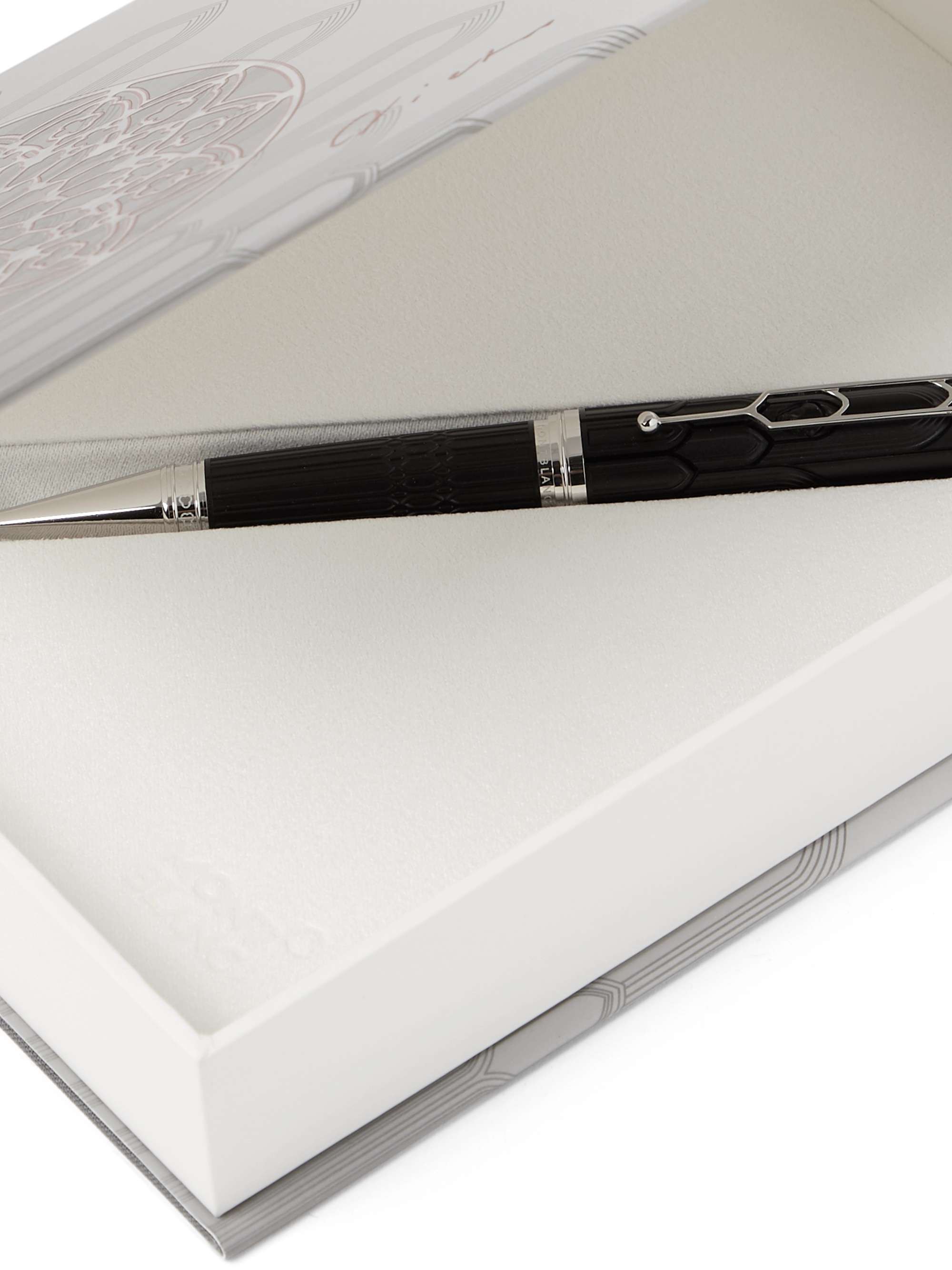 MONTBLANC Writers Edition Victor Hugo Resin and Platinum-Plated Ballpoint Pen