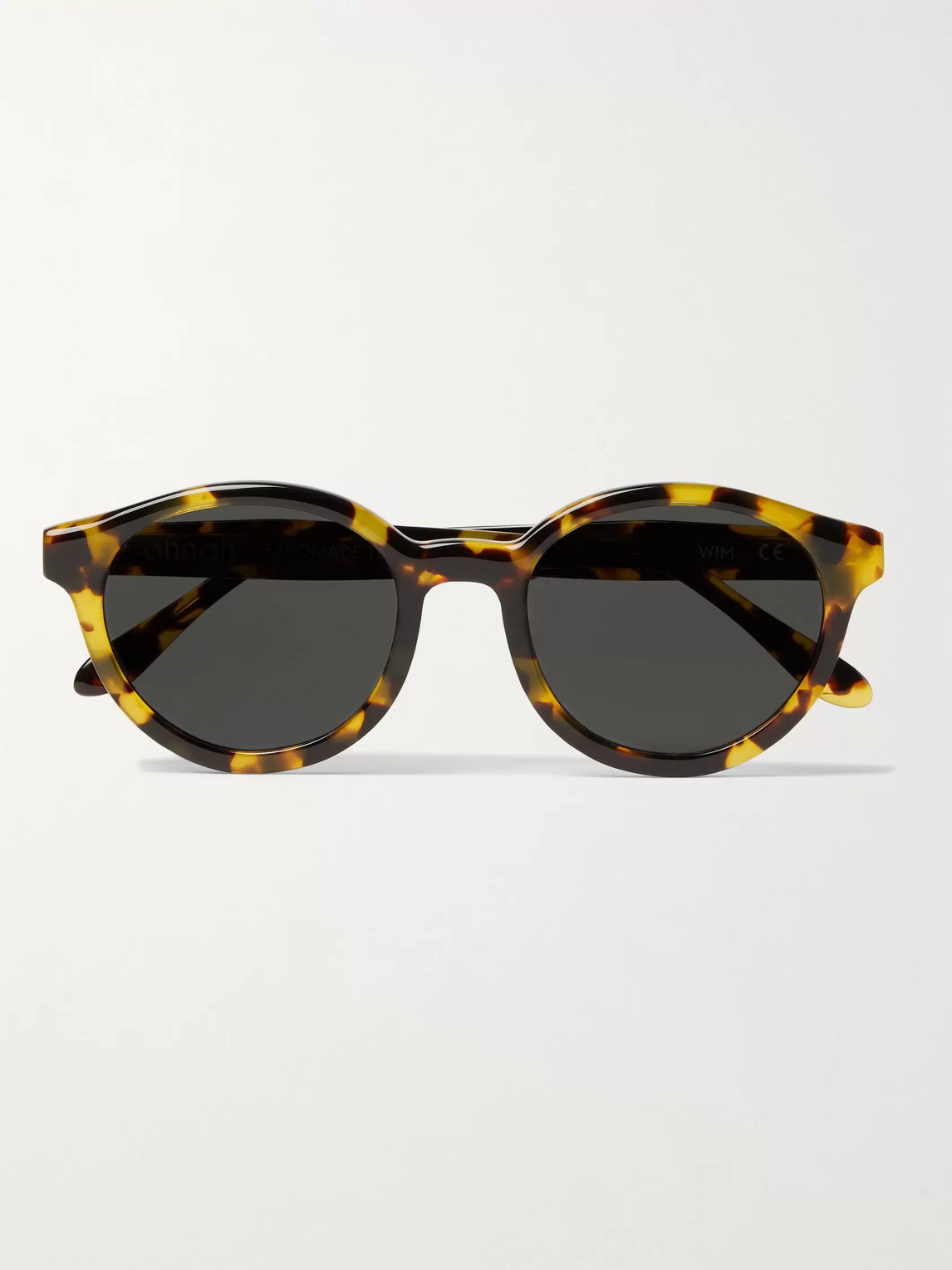 Ahnah Achi Square-frame Bio-acetate Sunglasses In Tortoiseshell