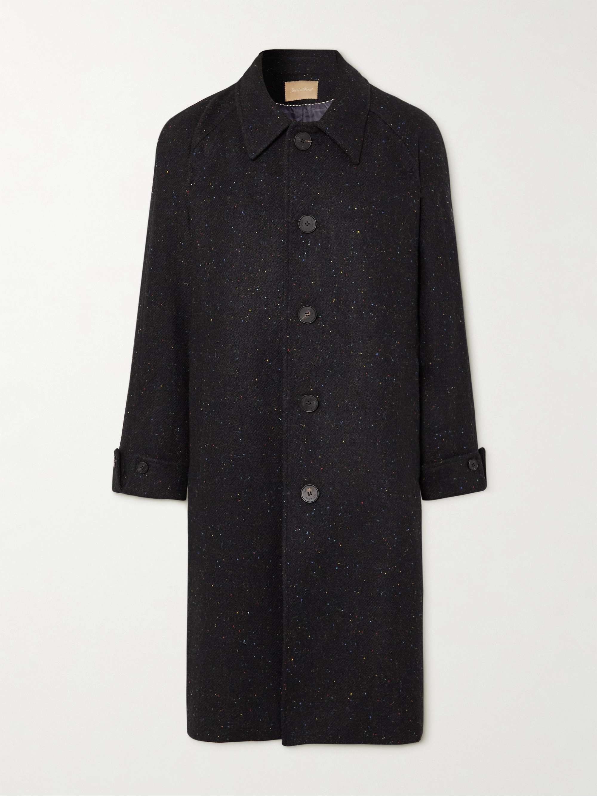 YURI YURI Donegal Wool-Twill Coat