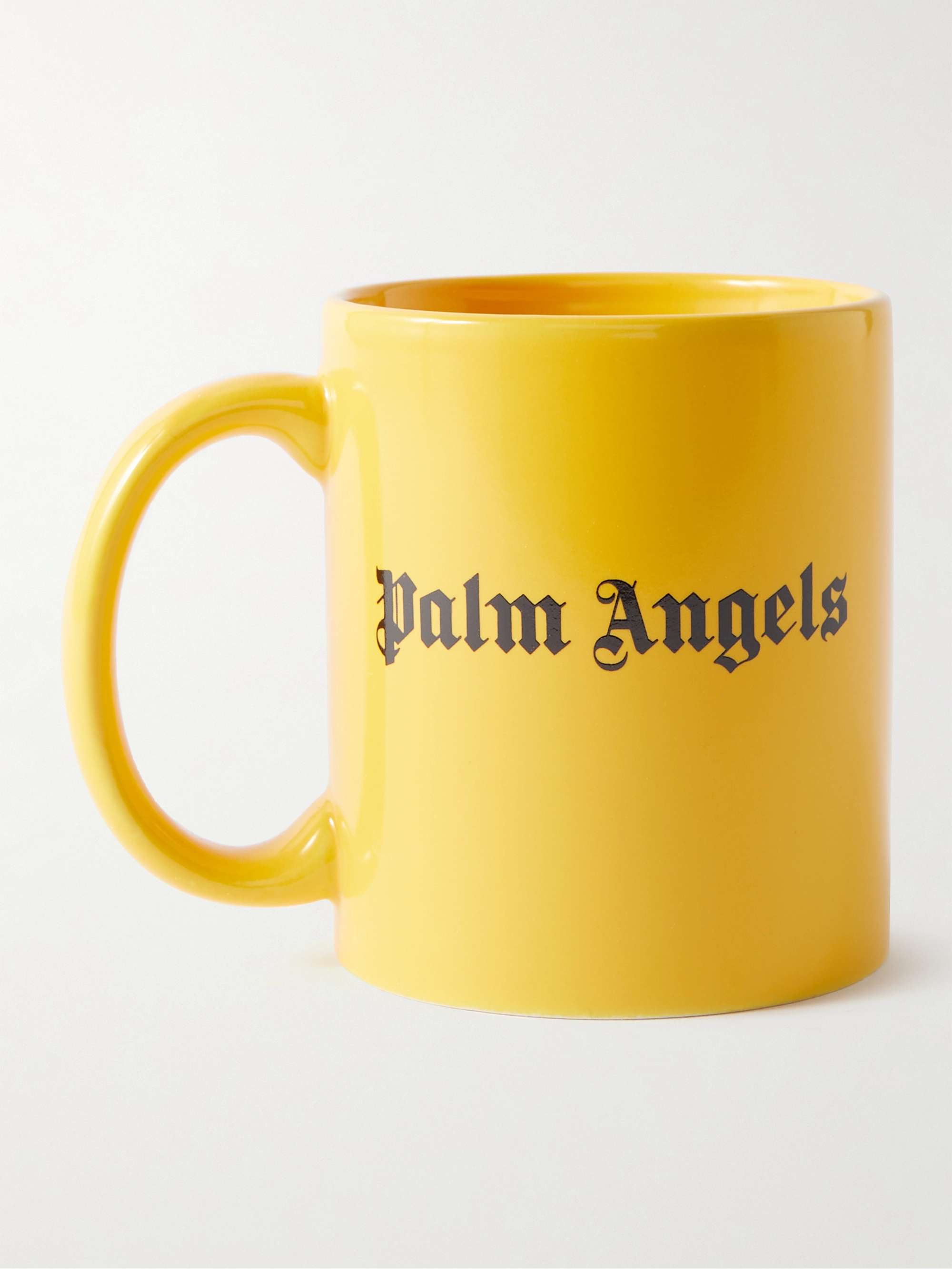 PALM ANGELS Logo-Print Ceramic Mug