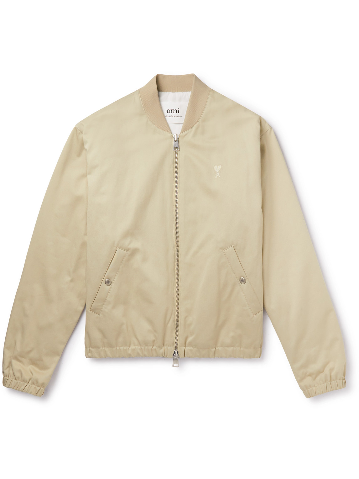 ADC Logo-Embroidered Cotton-Twill Bomber Jacket