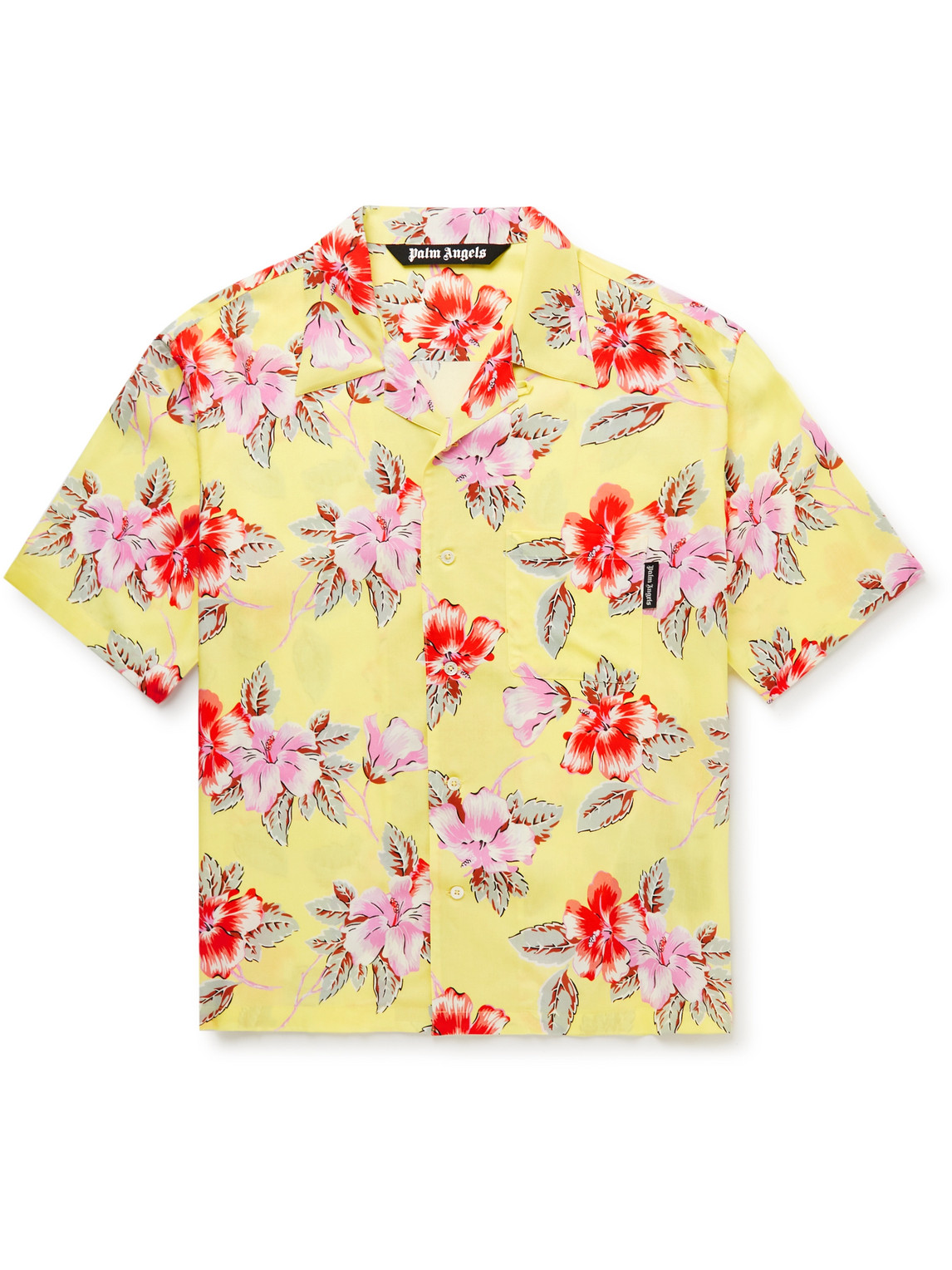 Floral-Print Voile Shirt