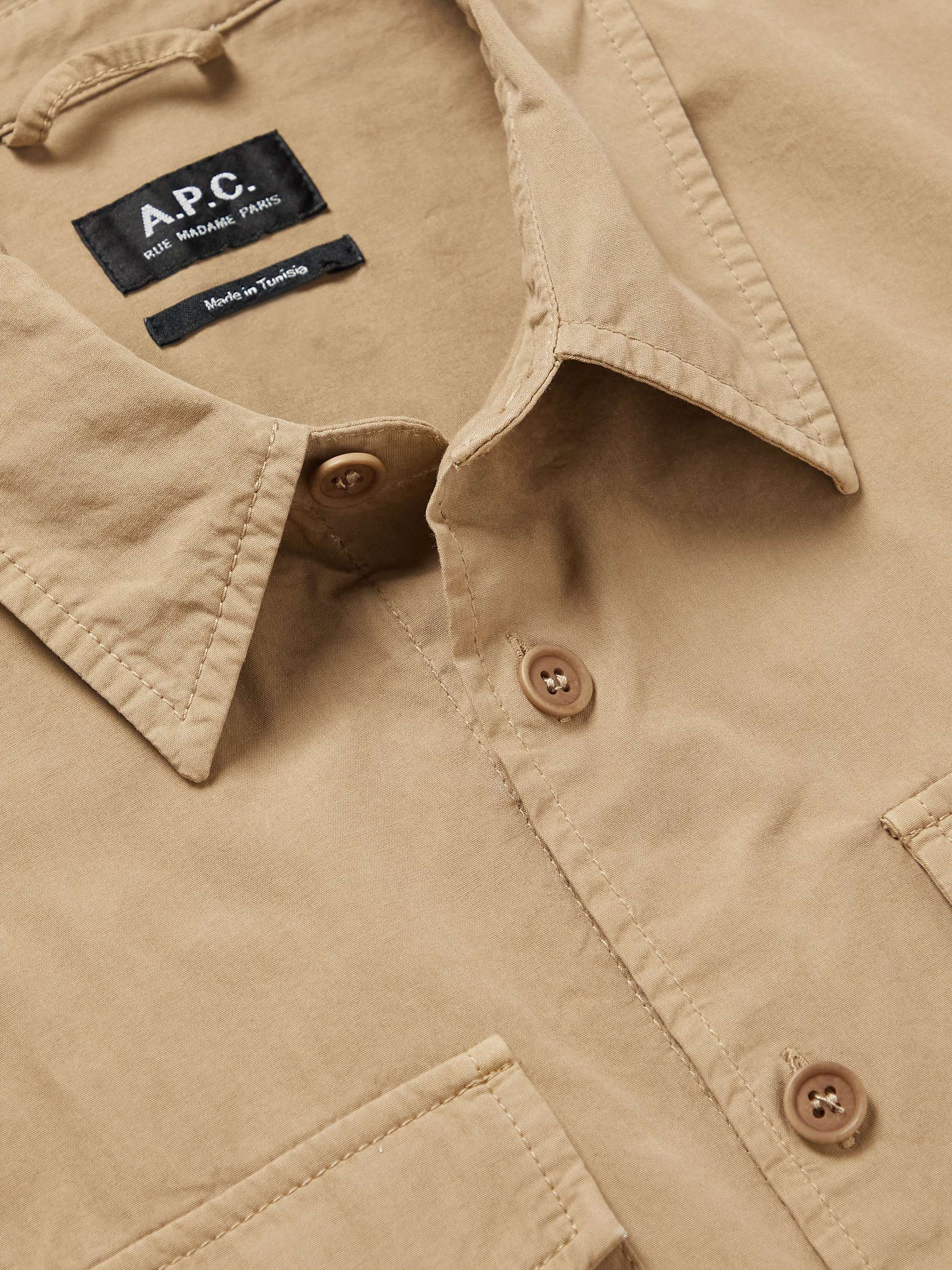 A.P.C. Joey Cotton-Poplin Shirt