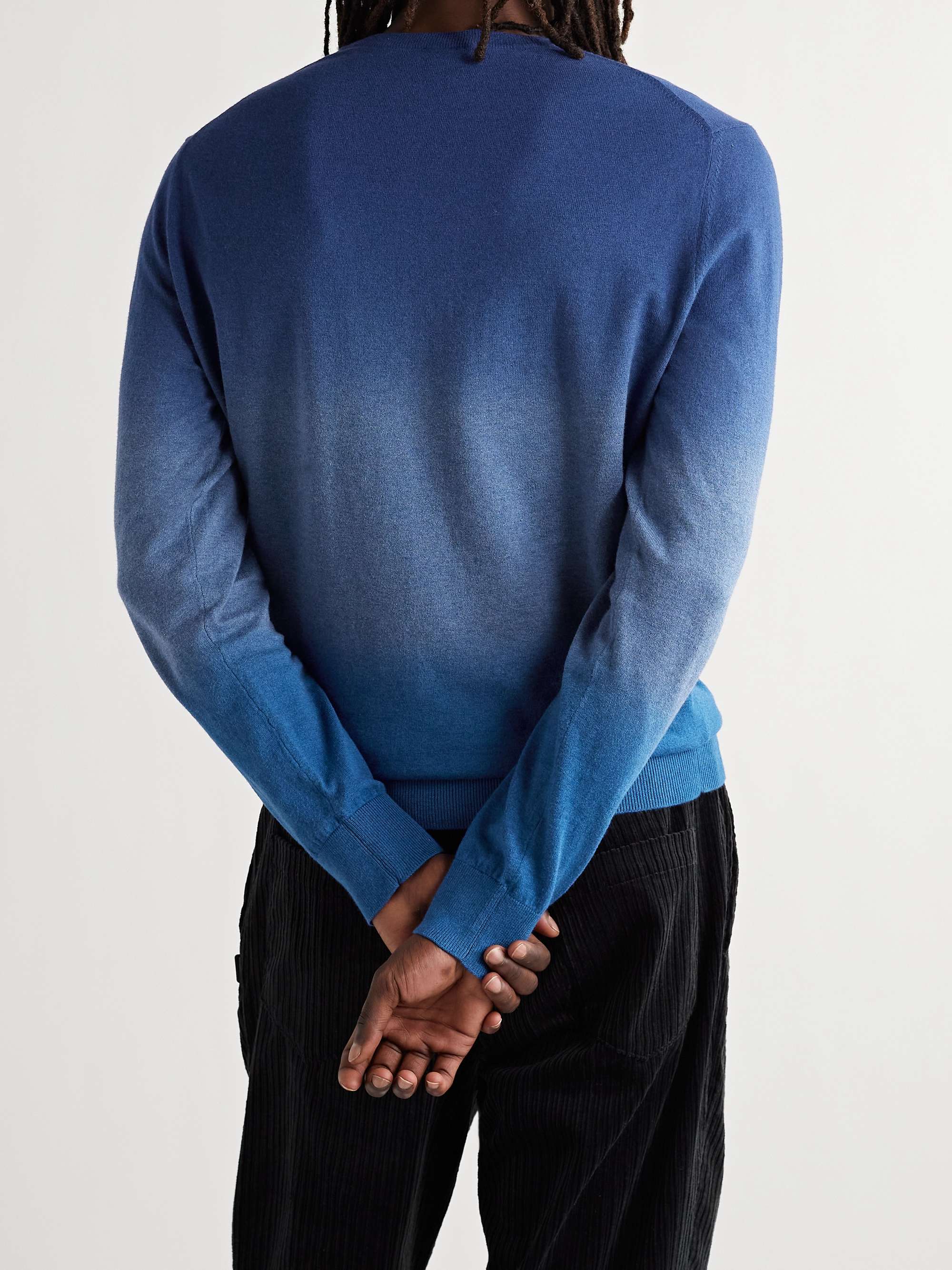 A.P.C. Adrien Dip-Dyed Cotton Sweater