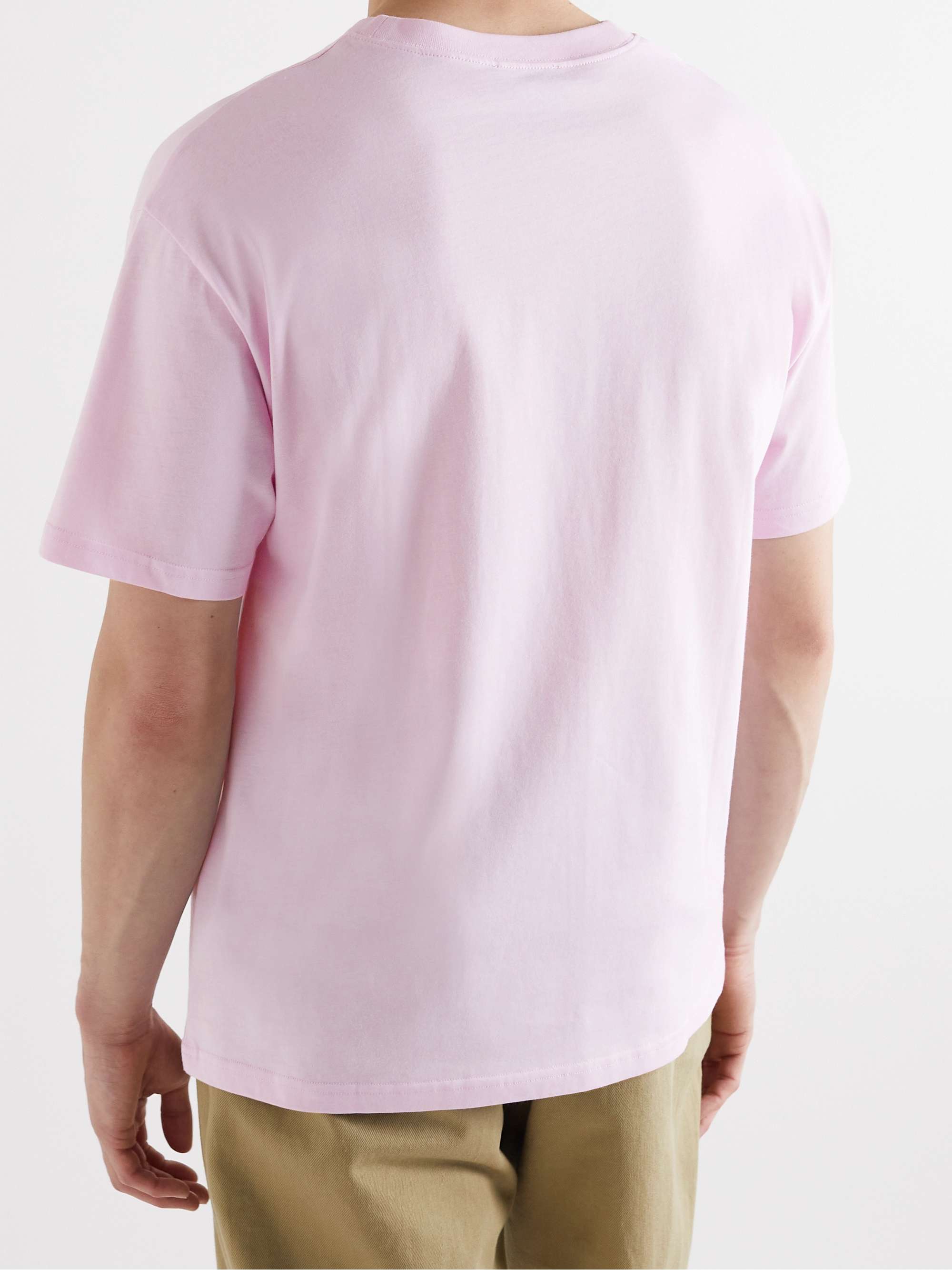 A.P.C. Kyle Logo-Print Cotton-Jersey T-Shirt