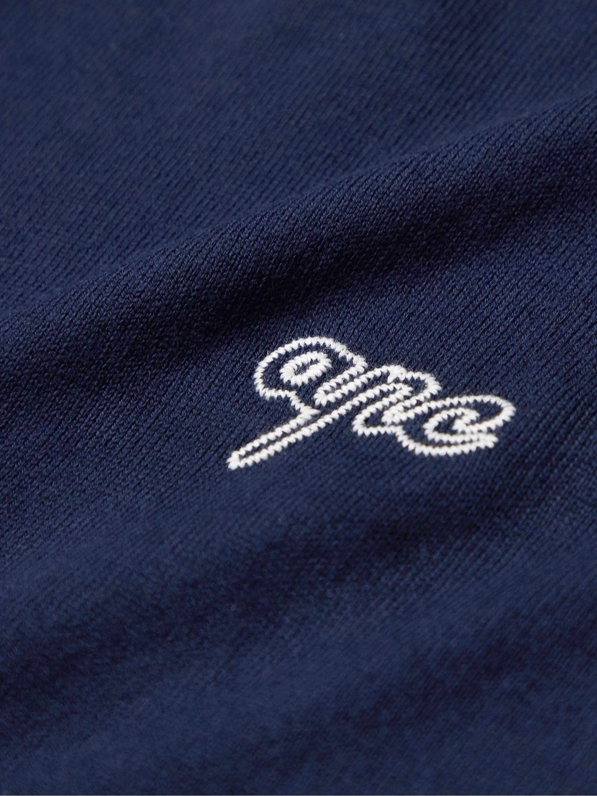 A.P.C. Otis Logo-Embroidered Cotton Sweater