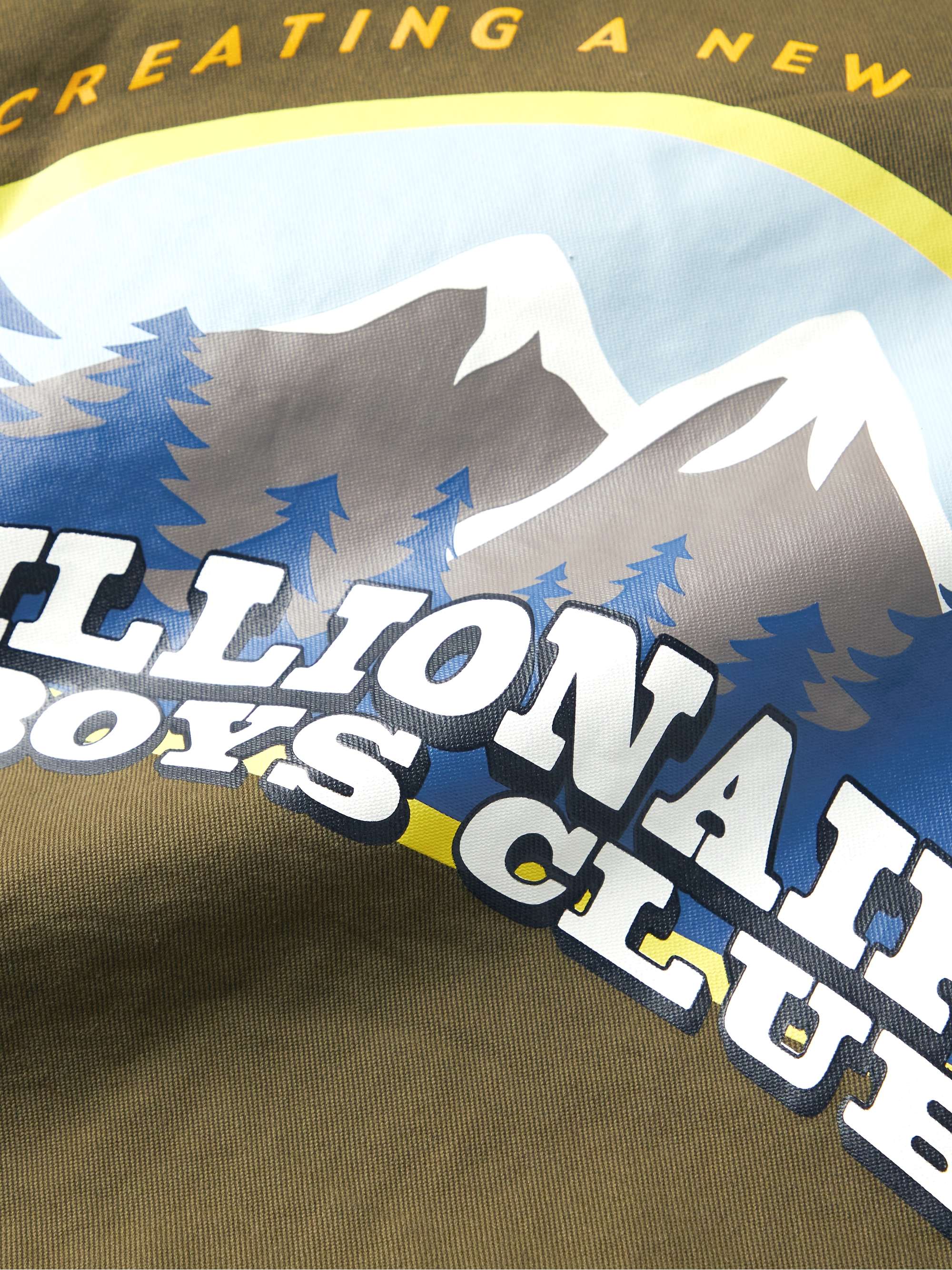 BILLIONAIRE BOYS CLUB Embellished Cotton-Drill Bomber Jacket