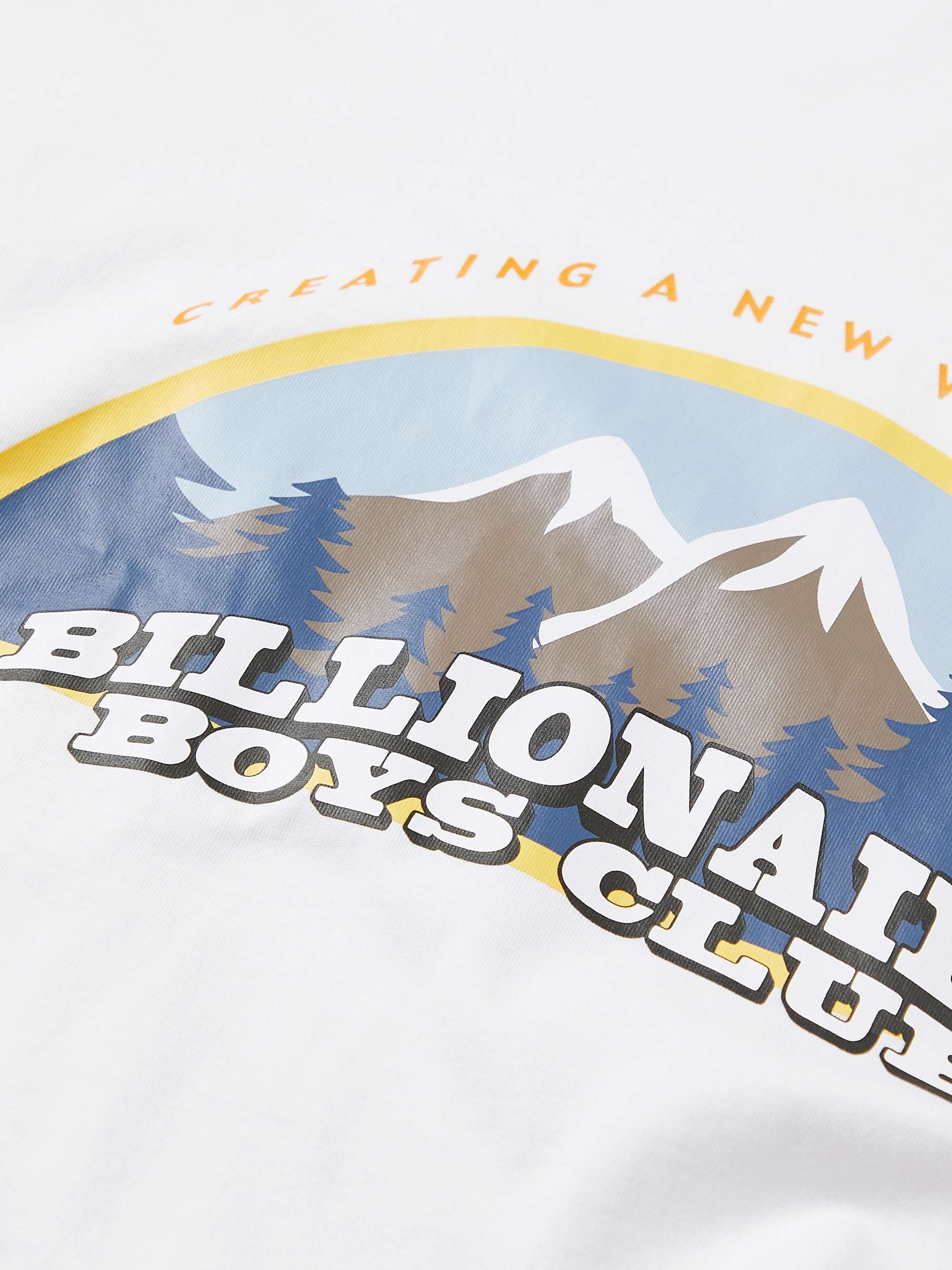 BILLIONAIRE BOYS CLUB Printed Cotton-Jersey T-Shirt