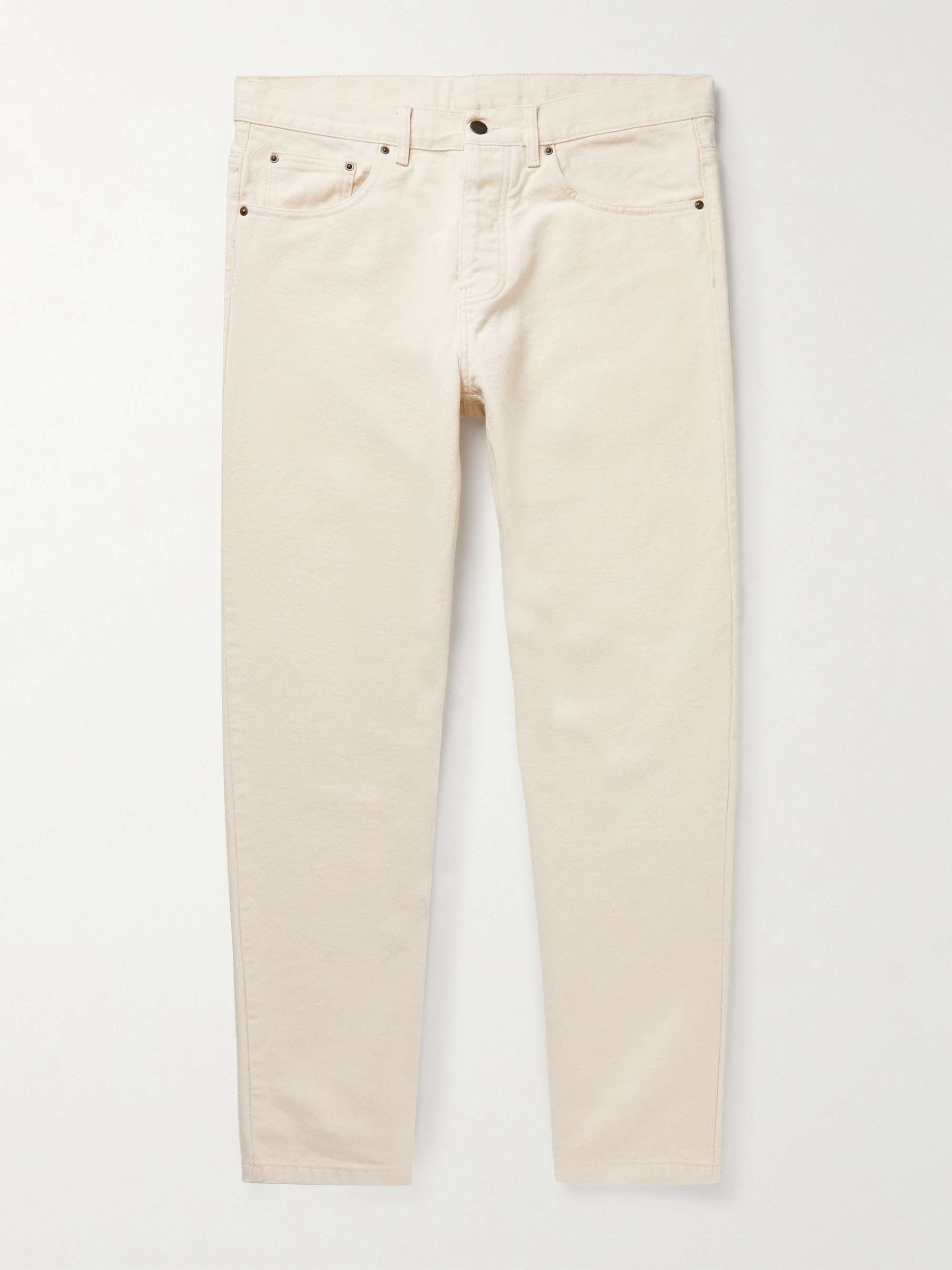 mrporter.com | Newel Straight-Leg Stone-Washed Organic Jeans