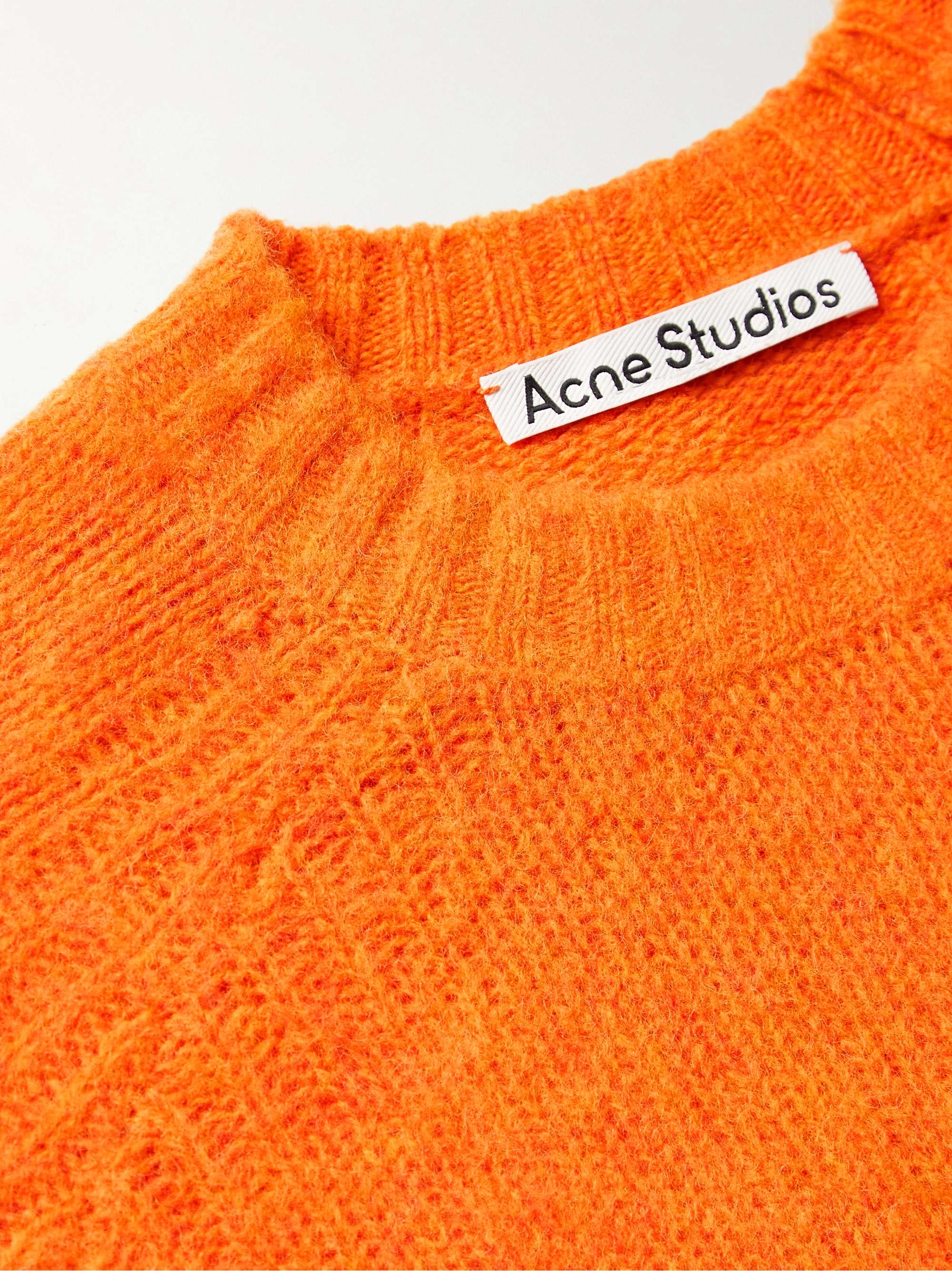 ACNE STUDIOS Brushed ​Shetland Wool Sweater