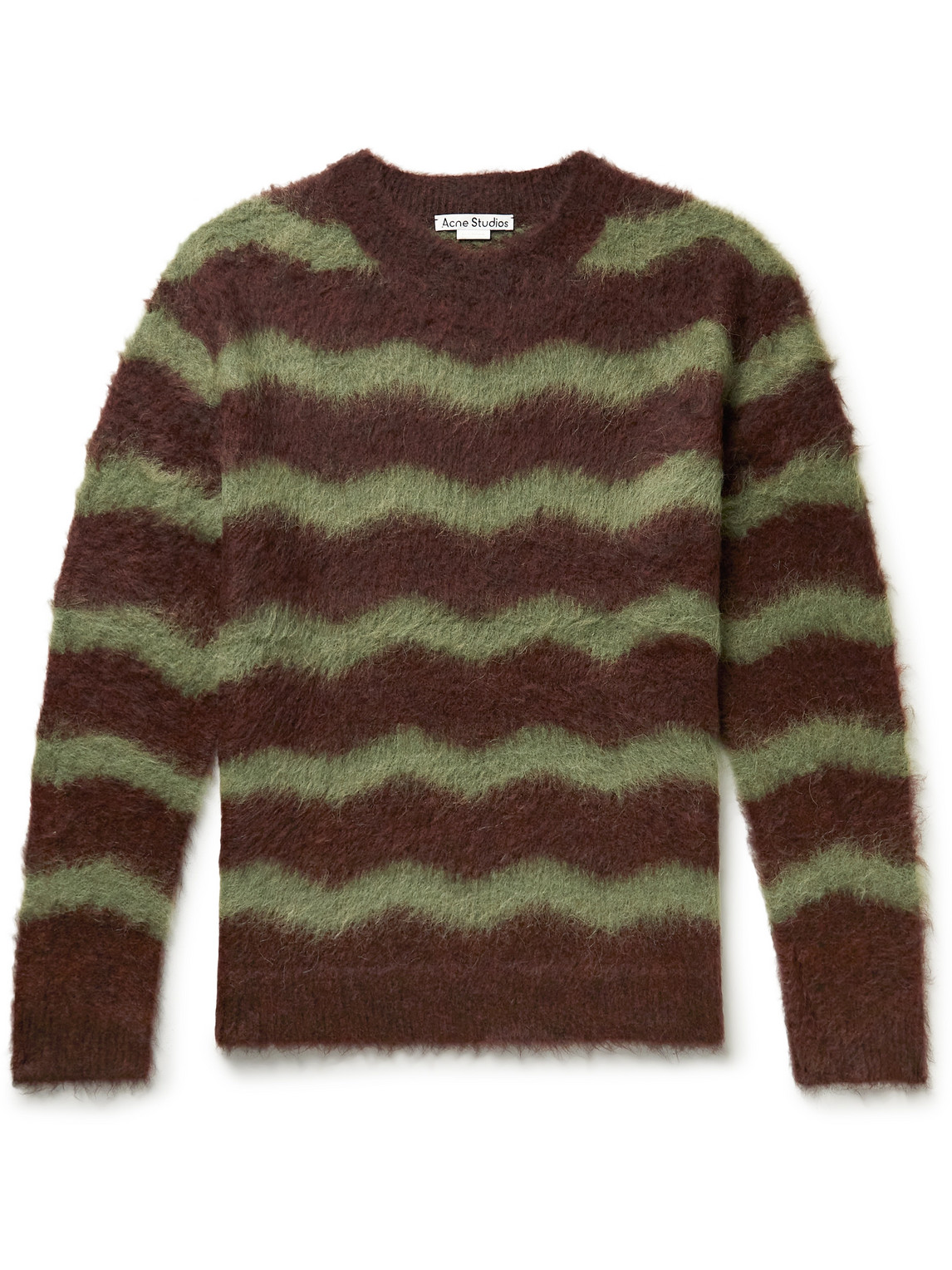 Kristoffer Striped Brushed Knitted Sweater