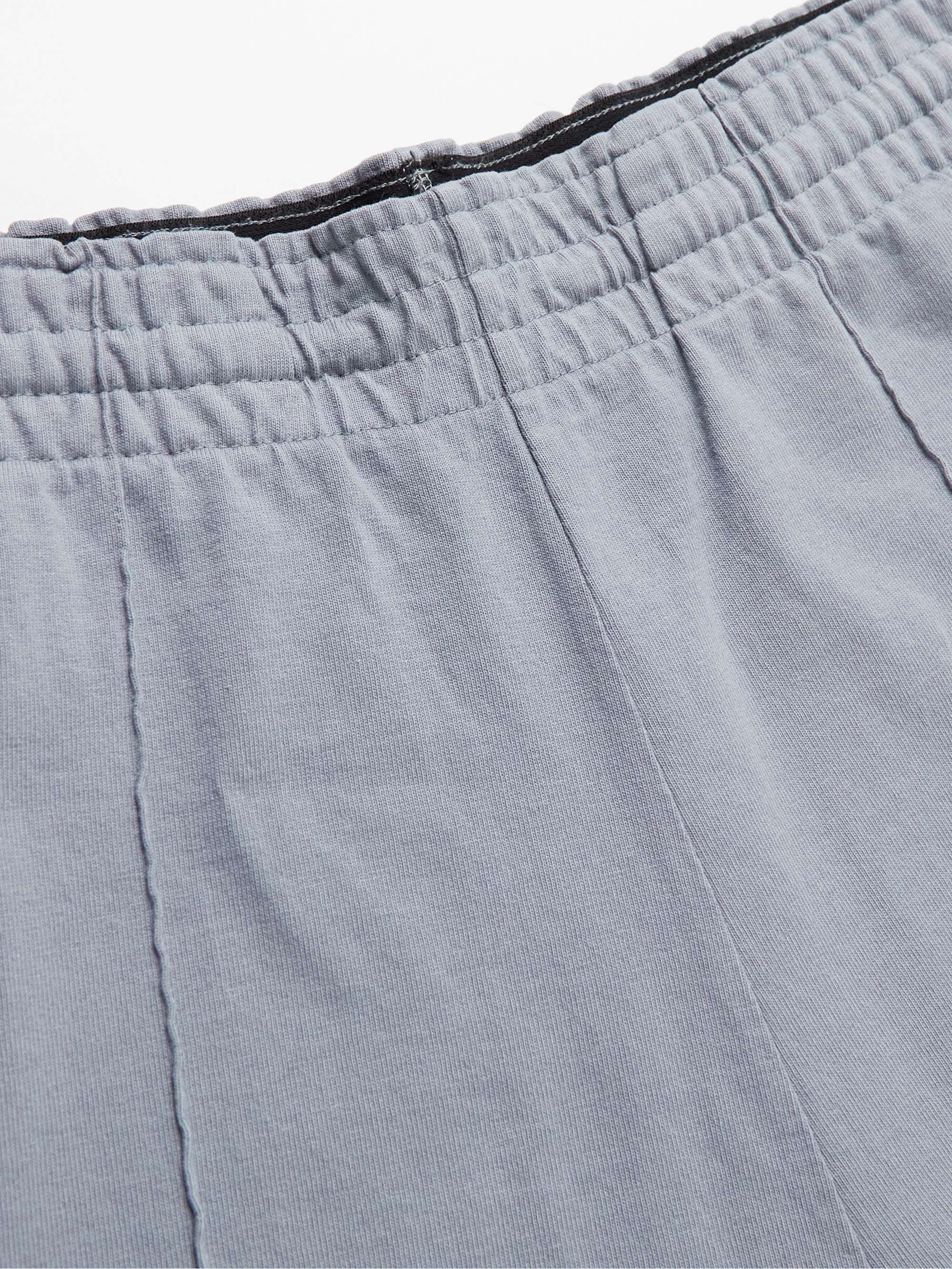 ACNE STUDIOS Straight-Leg Organic Cotton-Jersey Trousers