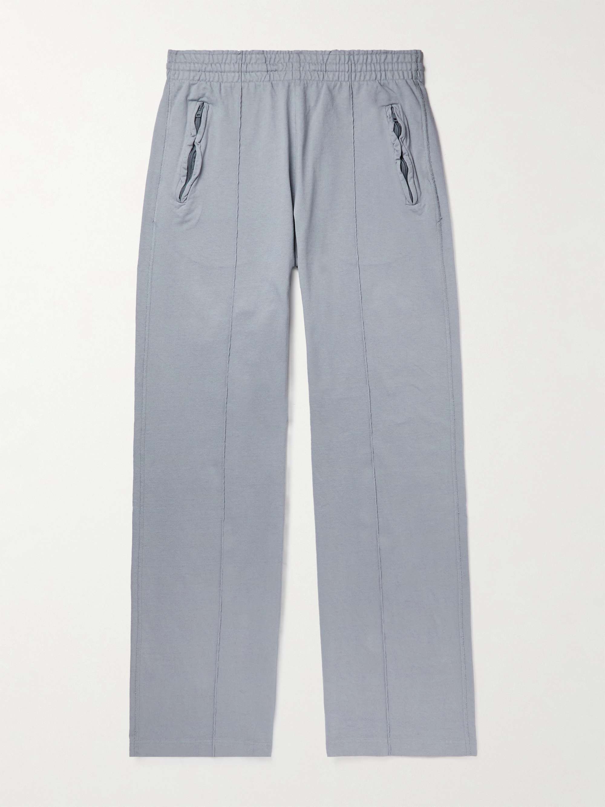 ACNE STUDIOS Straight-Leg Organic Cotton-Jersey Trousers