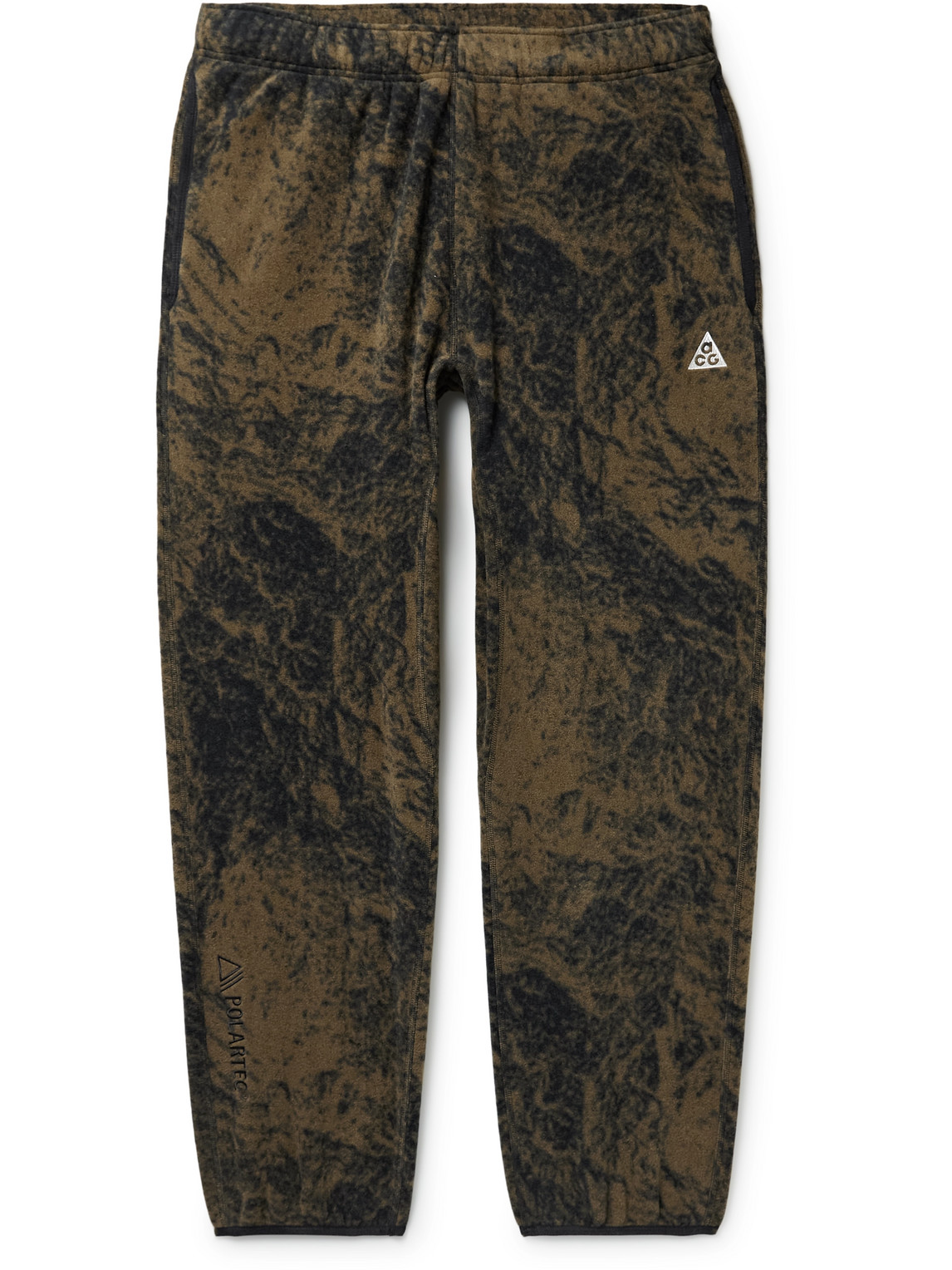 ACG NRG Wolf Tree Tapered Printed Recycled Polartec Therma-FIT Sweatpants