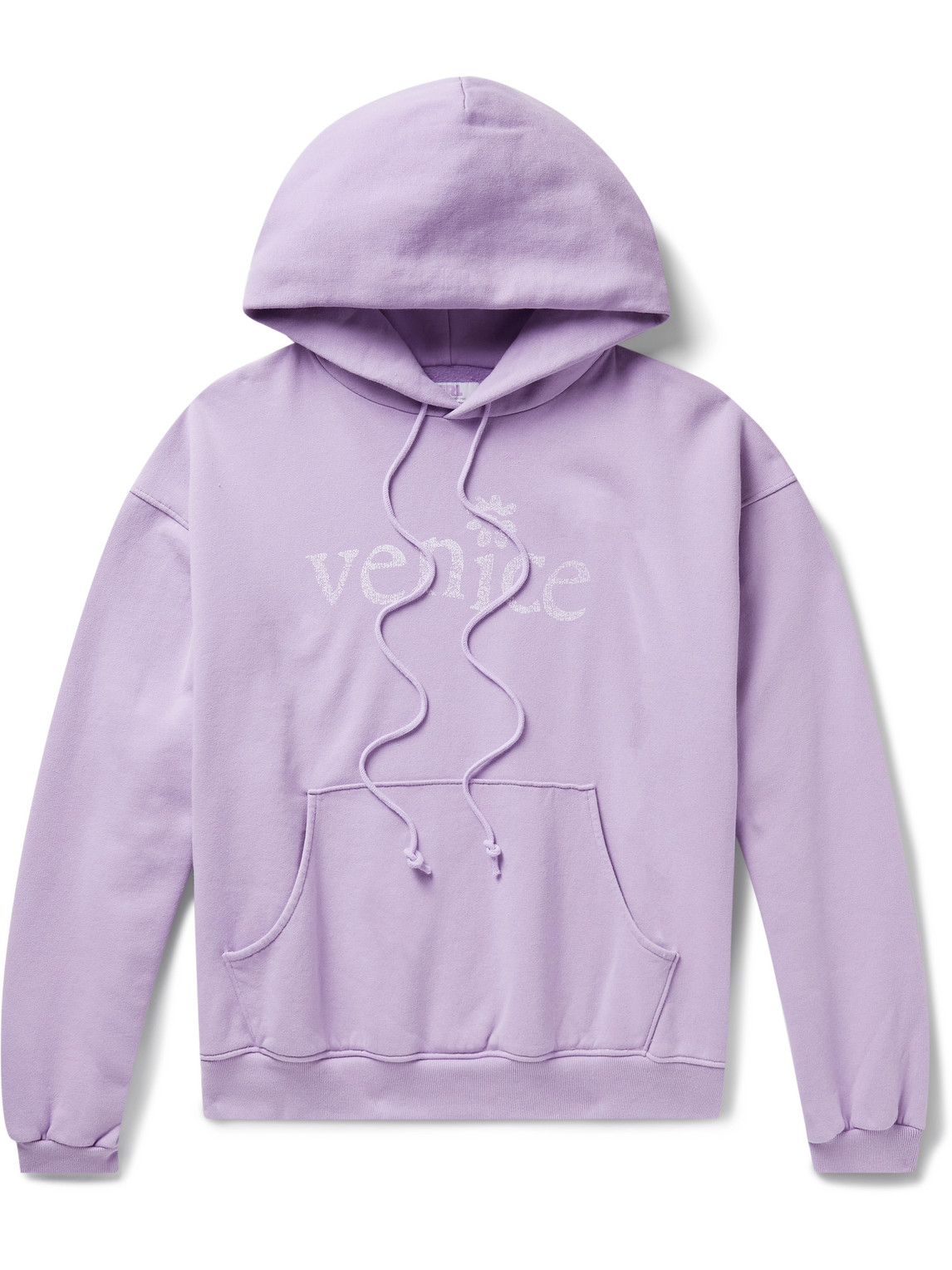 ERL Venice Printed Cotton-Blend Jersey Hoodie
