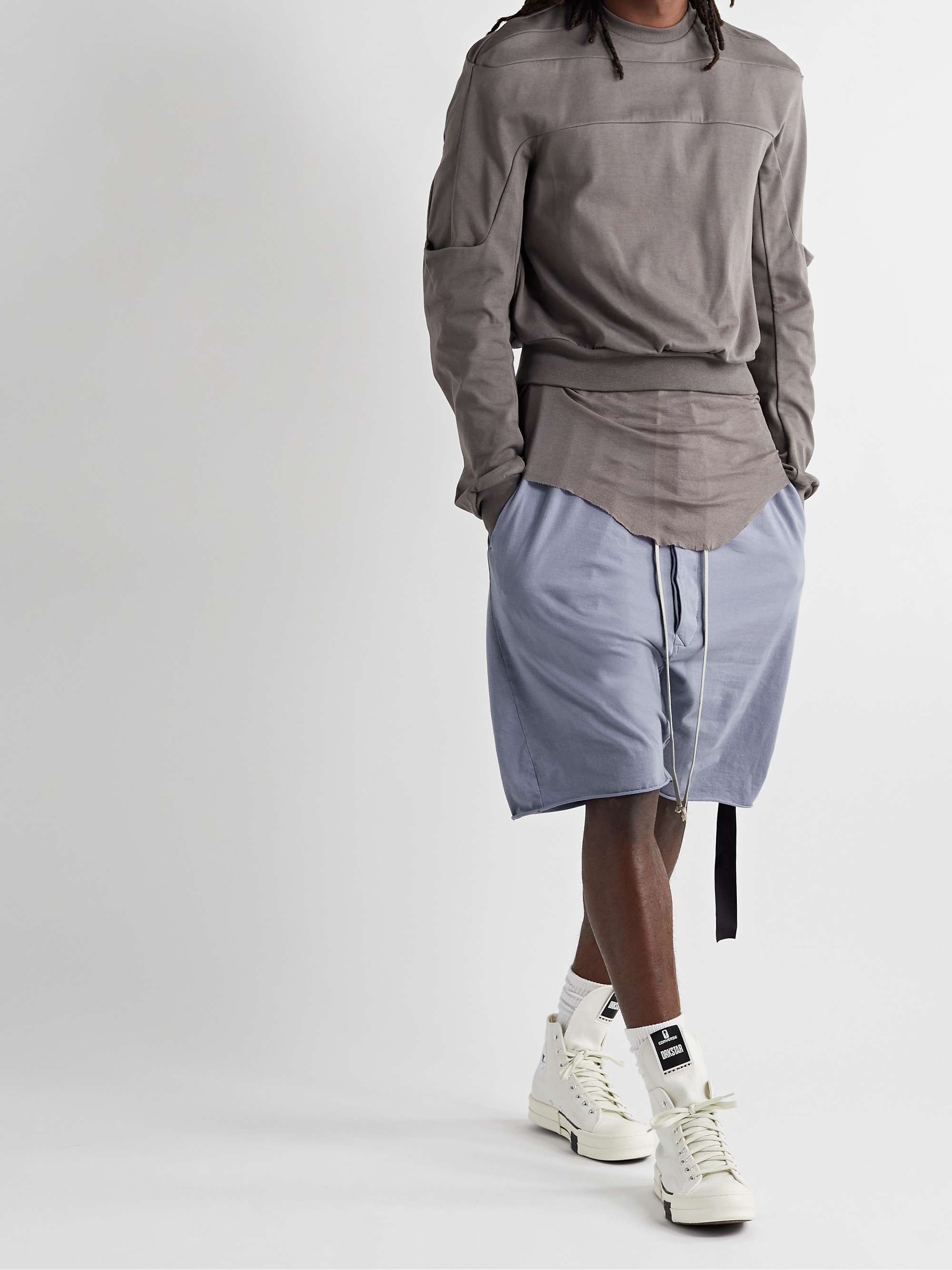 Pods Organic Cotton-Jersey Drawstring Shorts