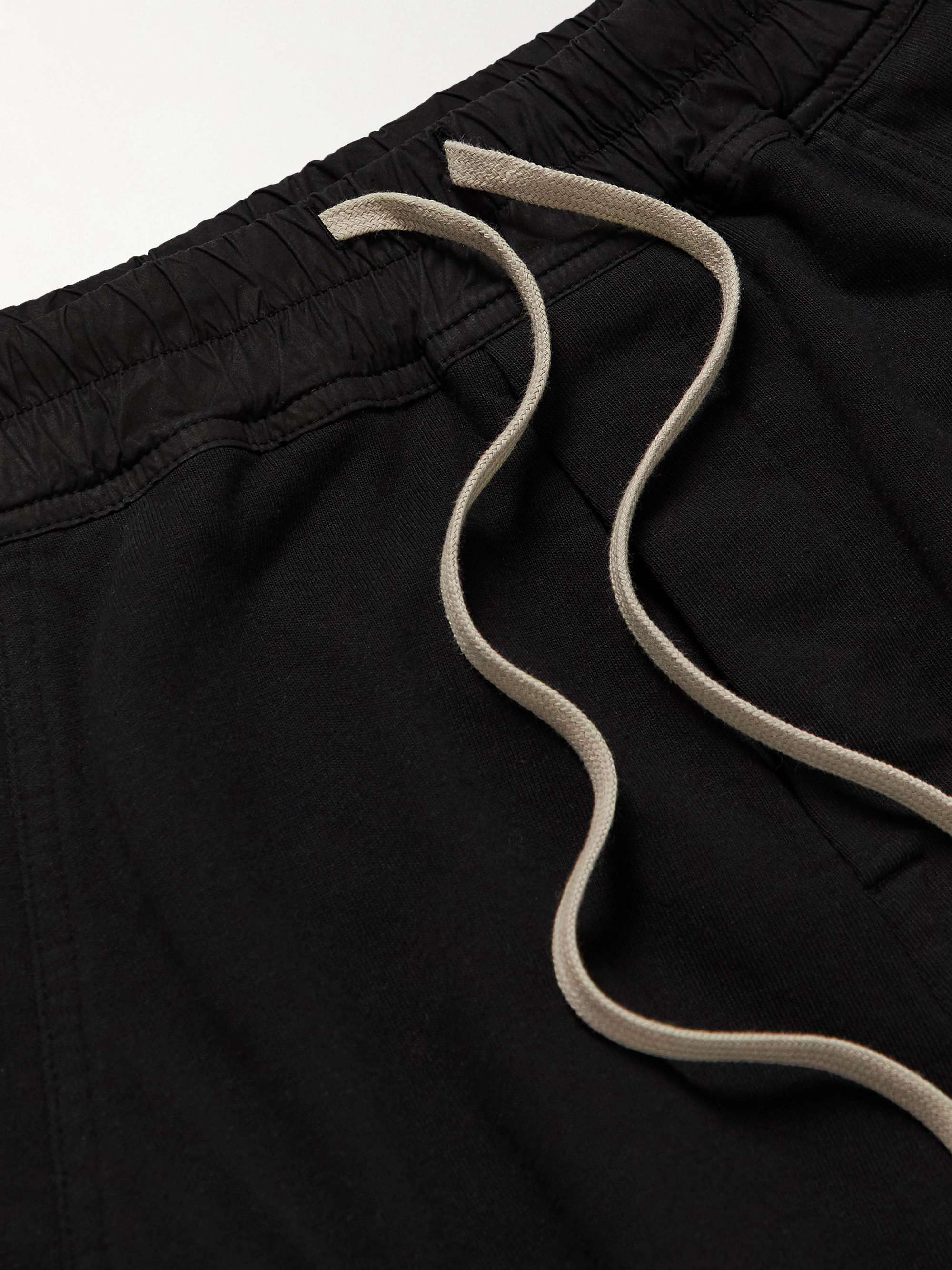 DRKSHDW BY RICK OWENS Mastodon Slim-Fit Tapered Cotton-Jersey Cargo Sweatpants