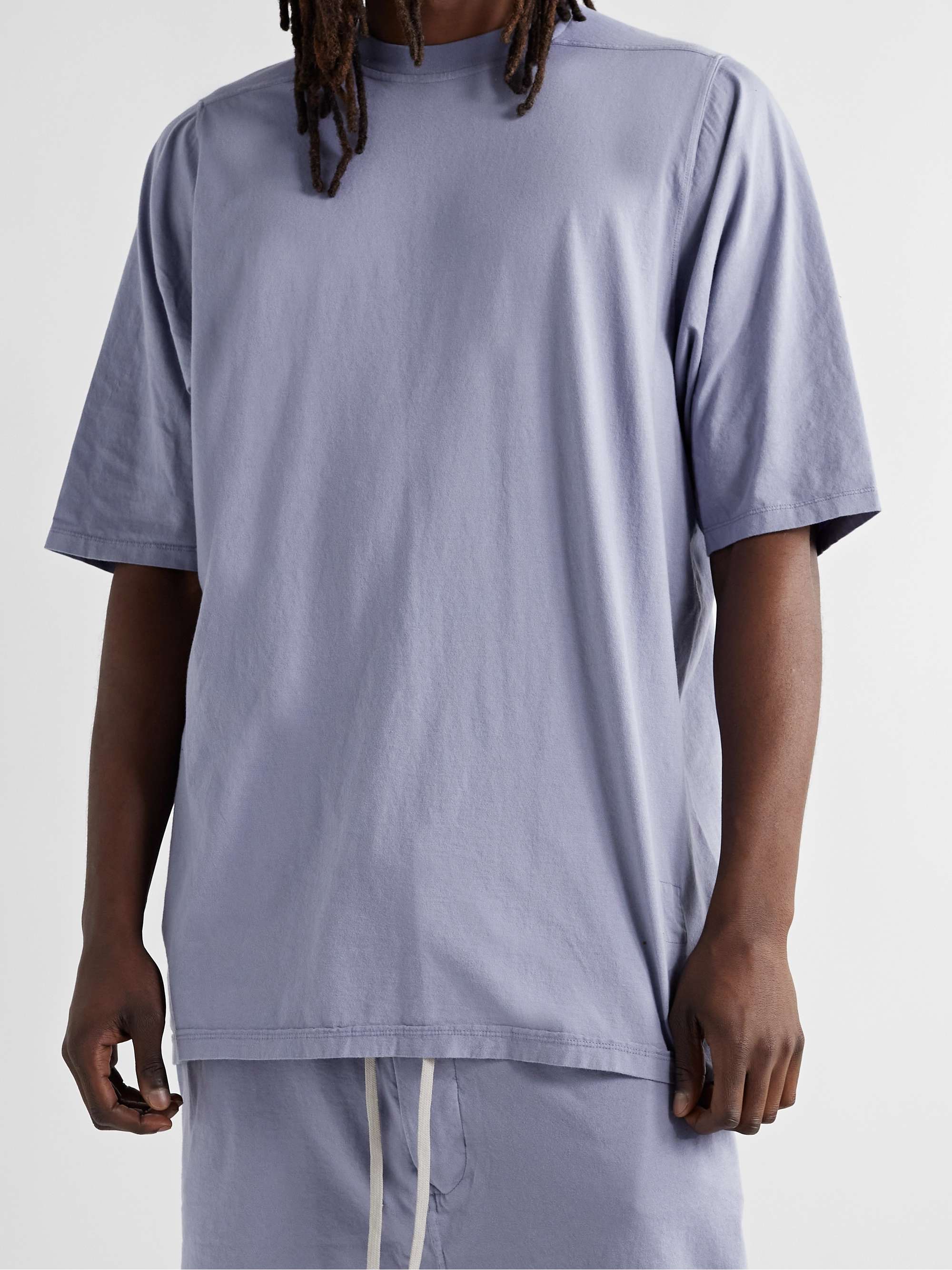 DRKSHDW BY RICK OWENS Oversized Organic Cotton-Jersey T-Shirt