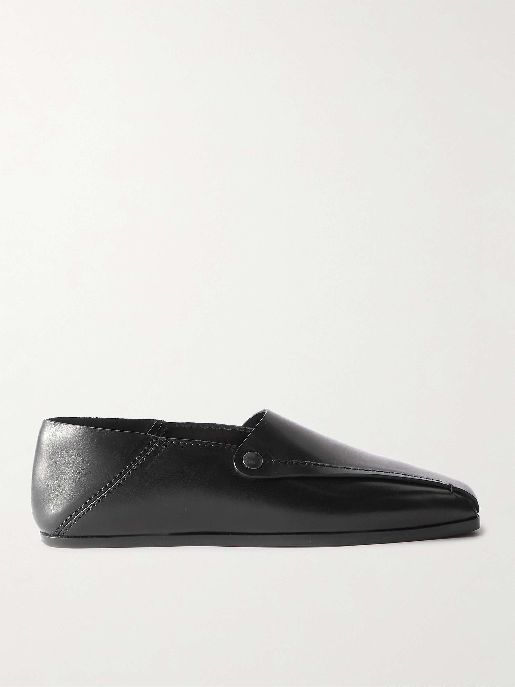 LEMAIRE Collapsible-Heel Leather Loafers