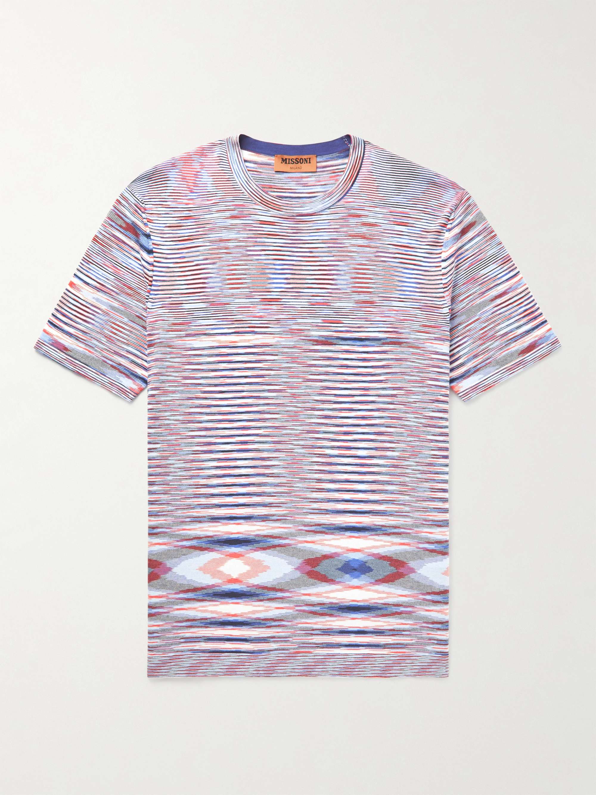 MISSONI Space-Dyed Cotton-Jersey T-Shirt