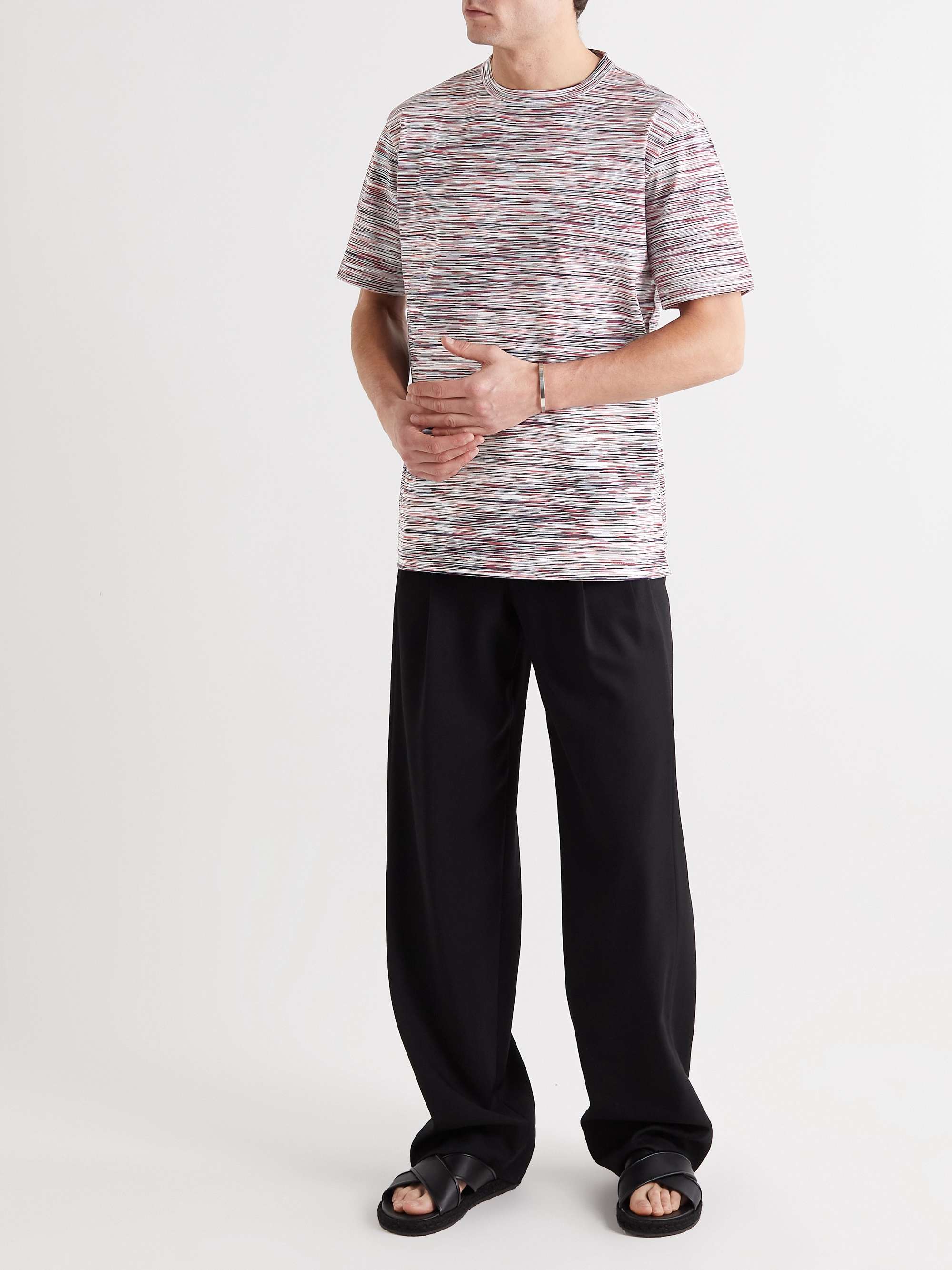 MISSONI Striped Cotton-Jersey T-Shirt