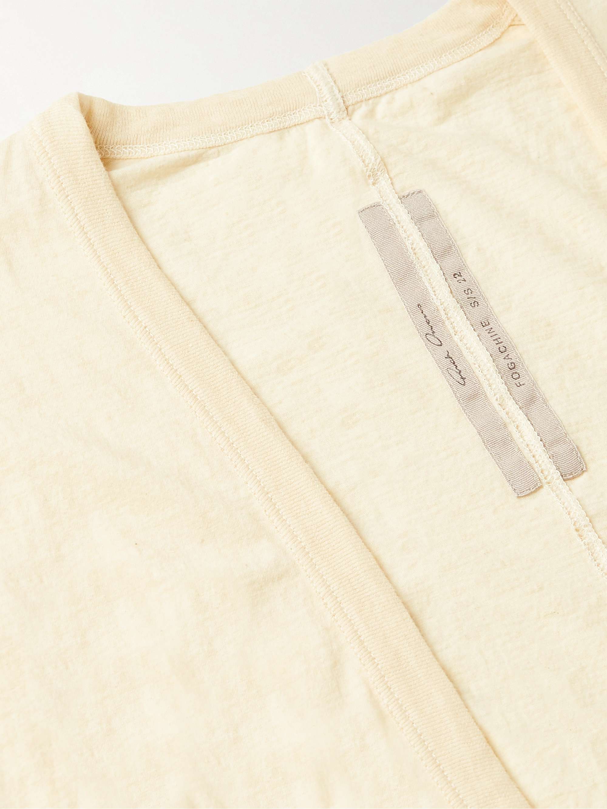 RICK OWENS Cotton-Blend Jersey T-Shirt