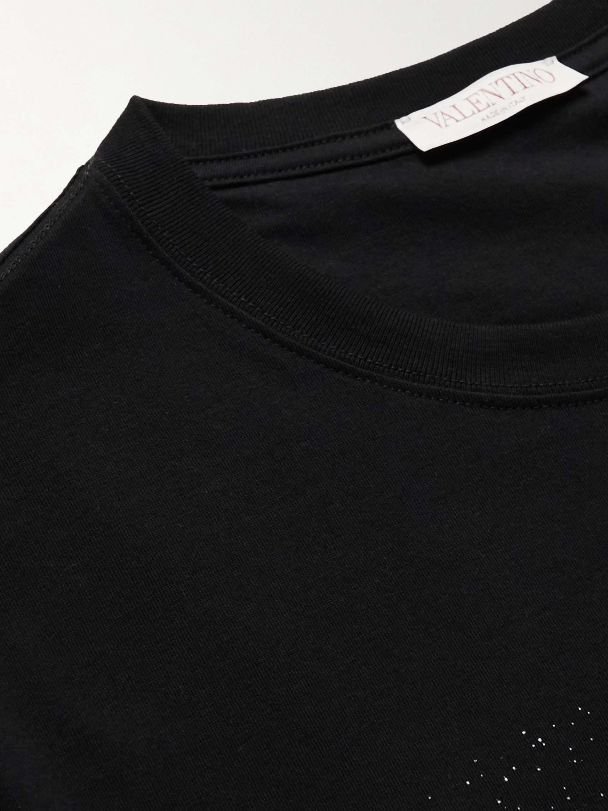 VALENTINO Logo-Print Cotton Jersey T-Shirt