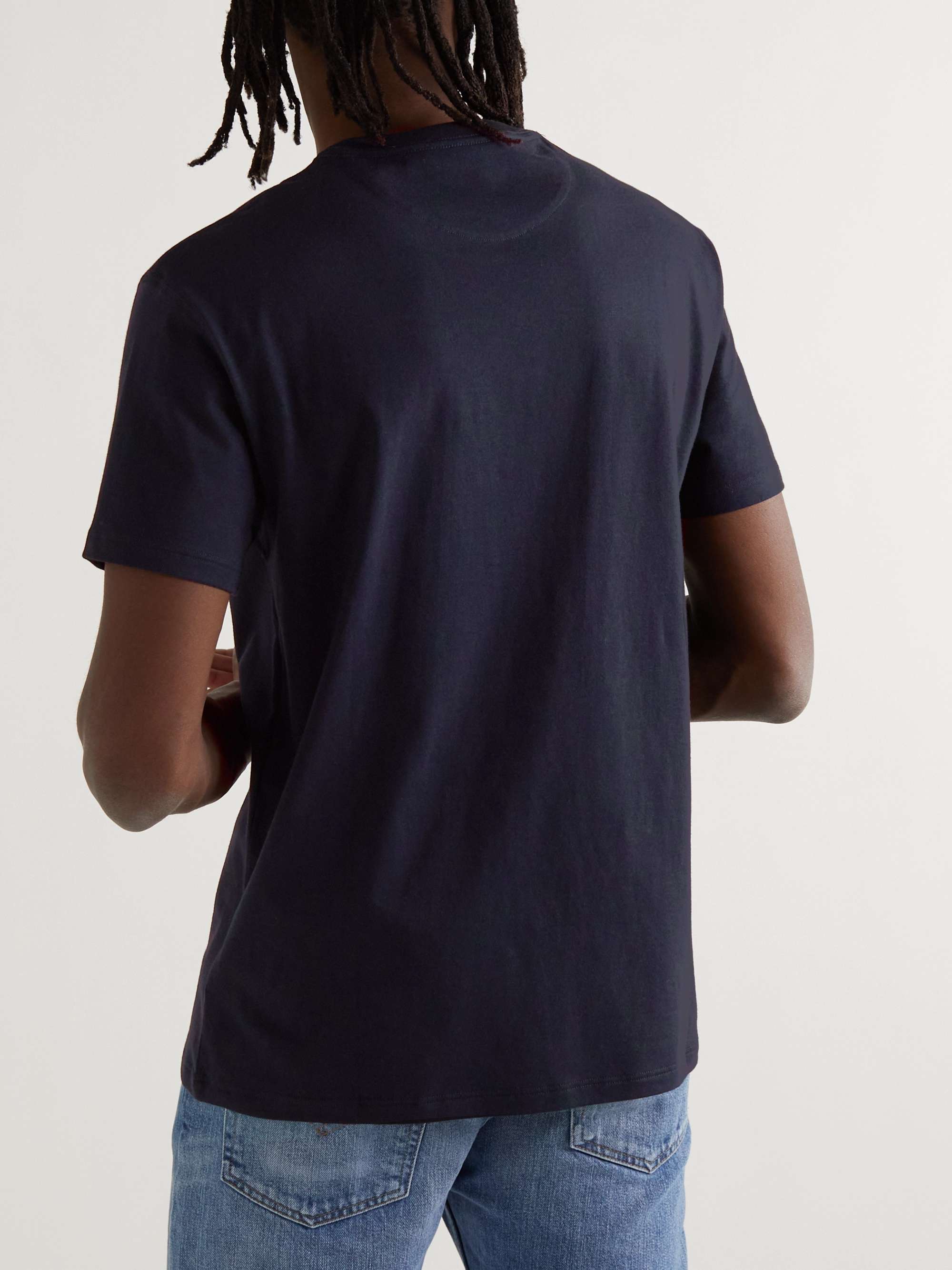 VALENTINO Logo-Print Cotton-Jersey T-Shirt