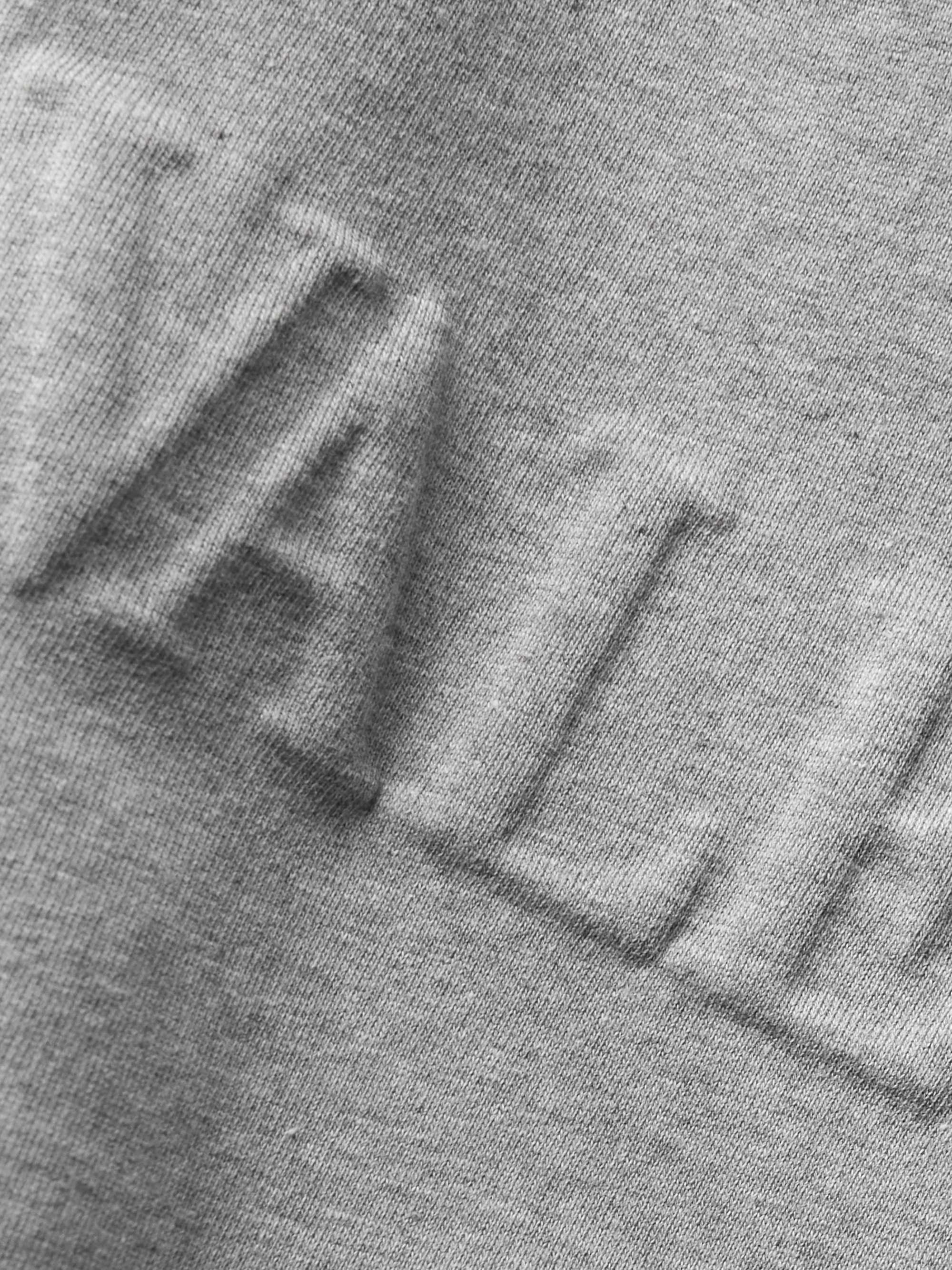 VALENTINO Logo-Embossed Cotton-Jersey Hoodie