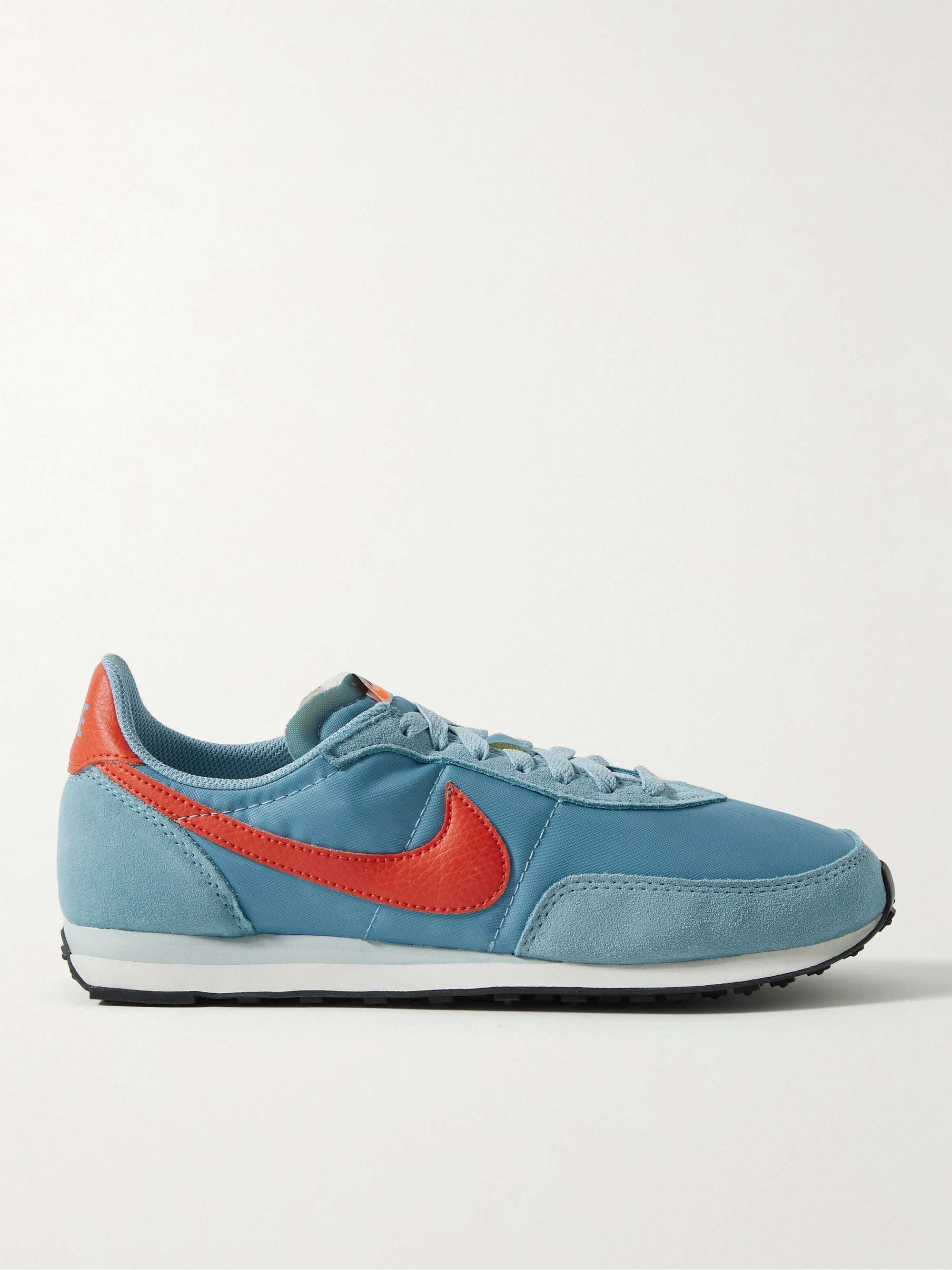 Waffle 2 SP blue nike waffle Leather and Suede-Trimmed Nylon Sneakers