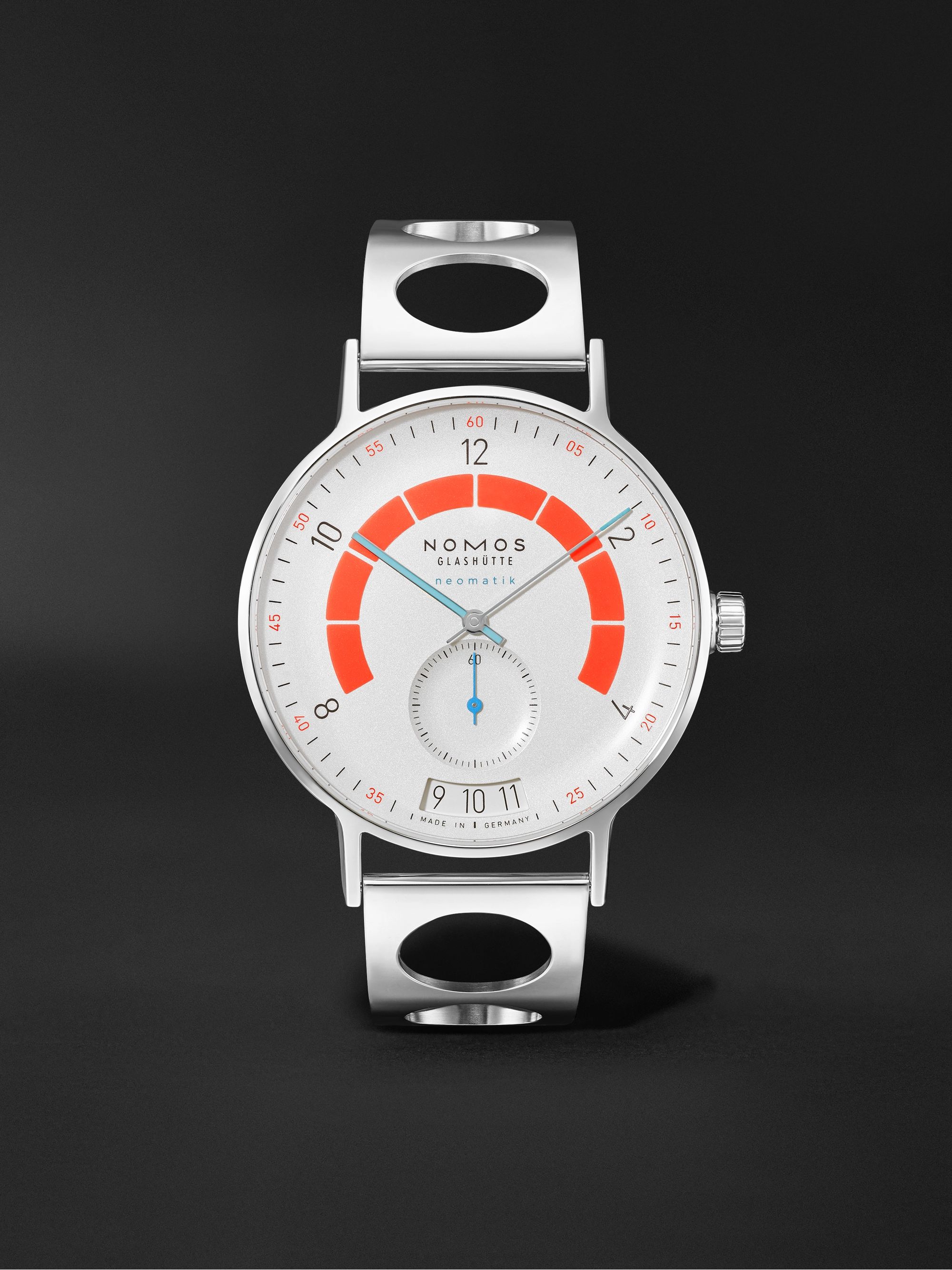 NOMOS GLASHÜTTE Autobahn Director's Cut A3 Limited Edition Automatic 41mm Stainless Steel Watch, Ref. No. 1301.S1
