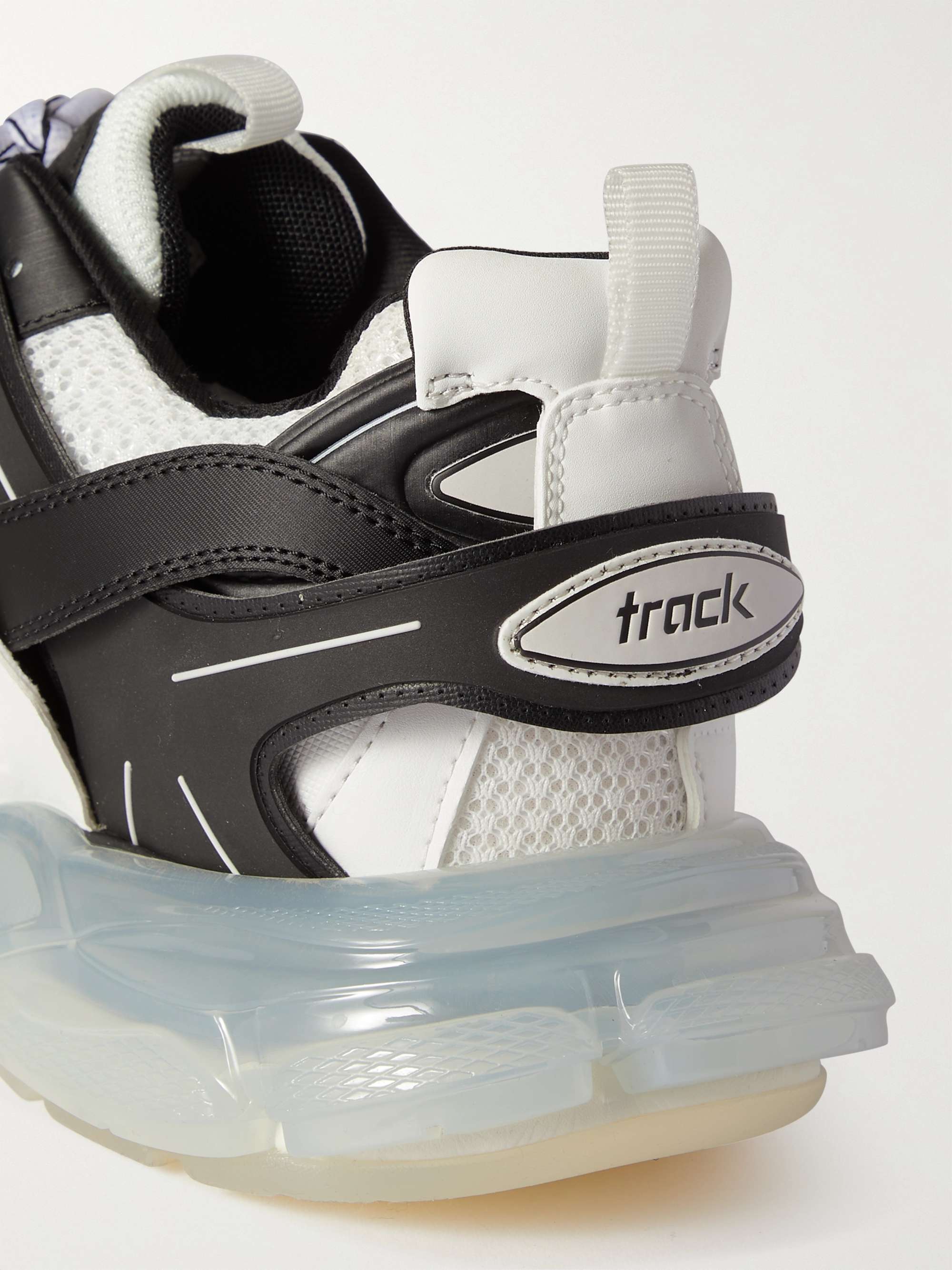 BALENCIAGA Track Nylon, Mesh and Rubber Sneakers