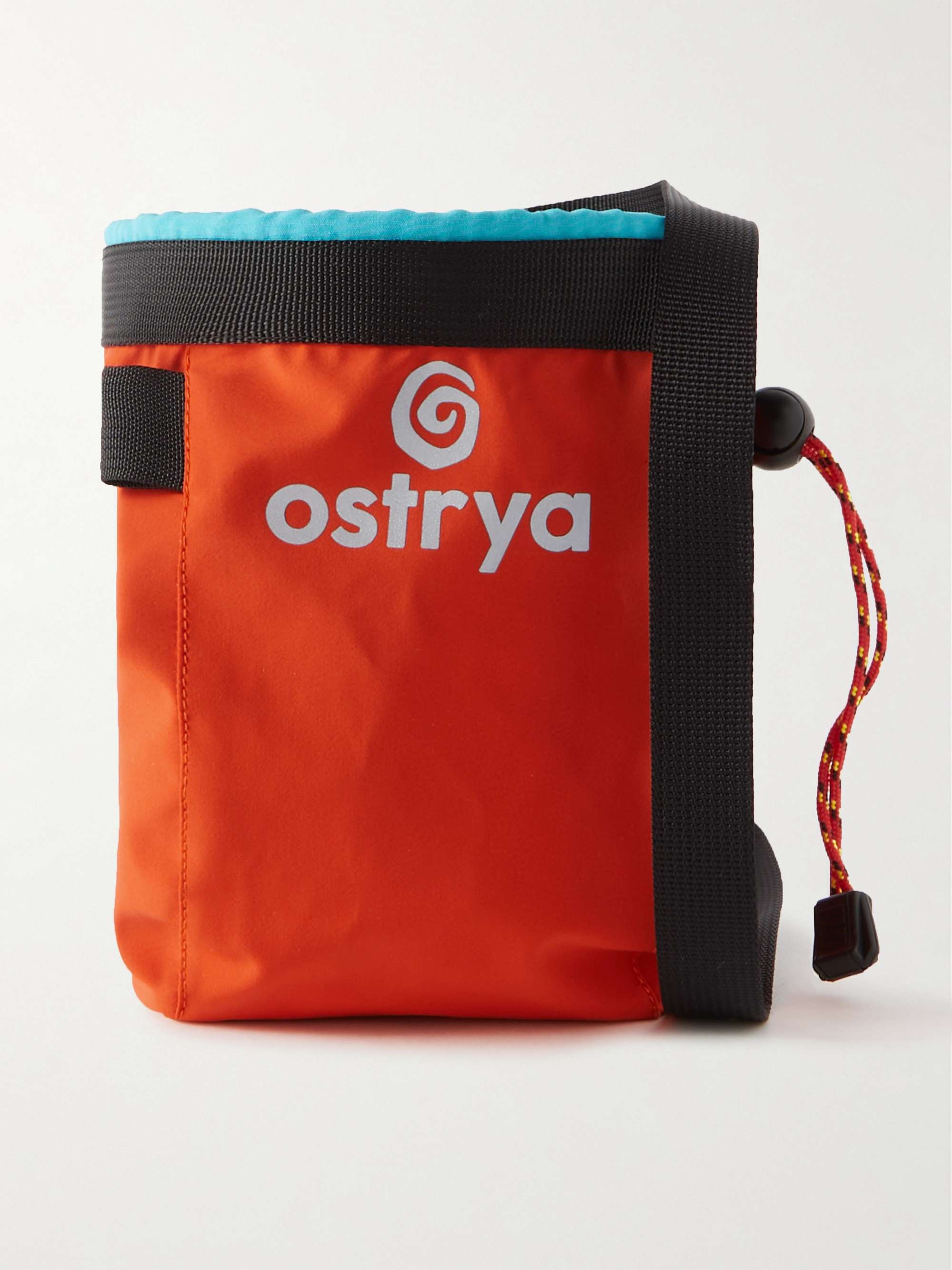 OSTRYA Traverse Logo-Print Shell Chalk Bag