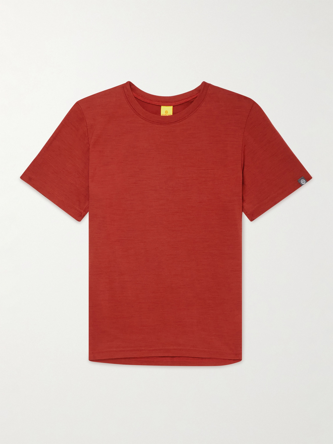 Ostrya Koroc Merino Wool T-shirt In Red
