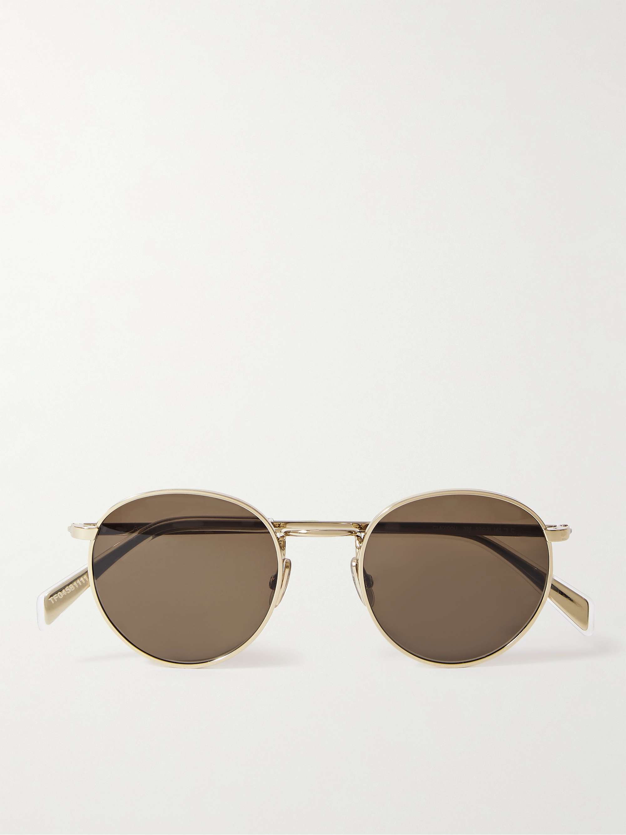 mrporter.com | Round-Frame Gold-Tone Sunglasses