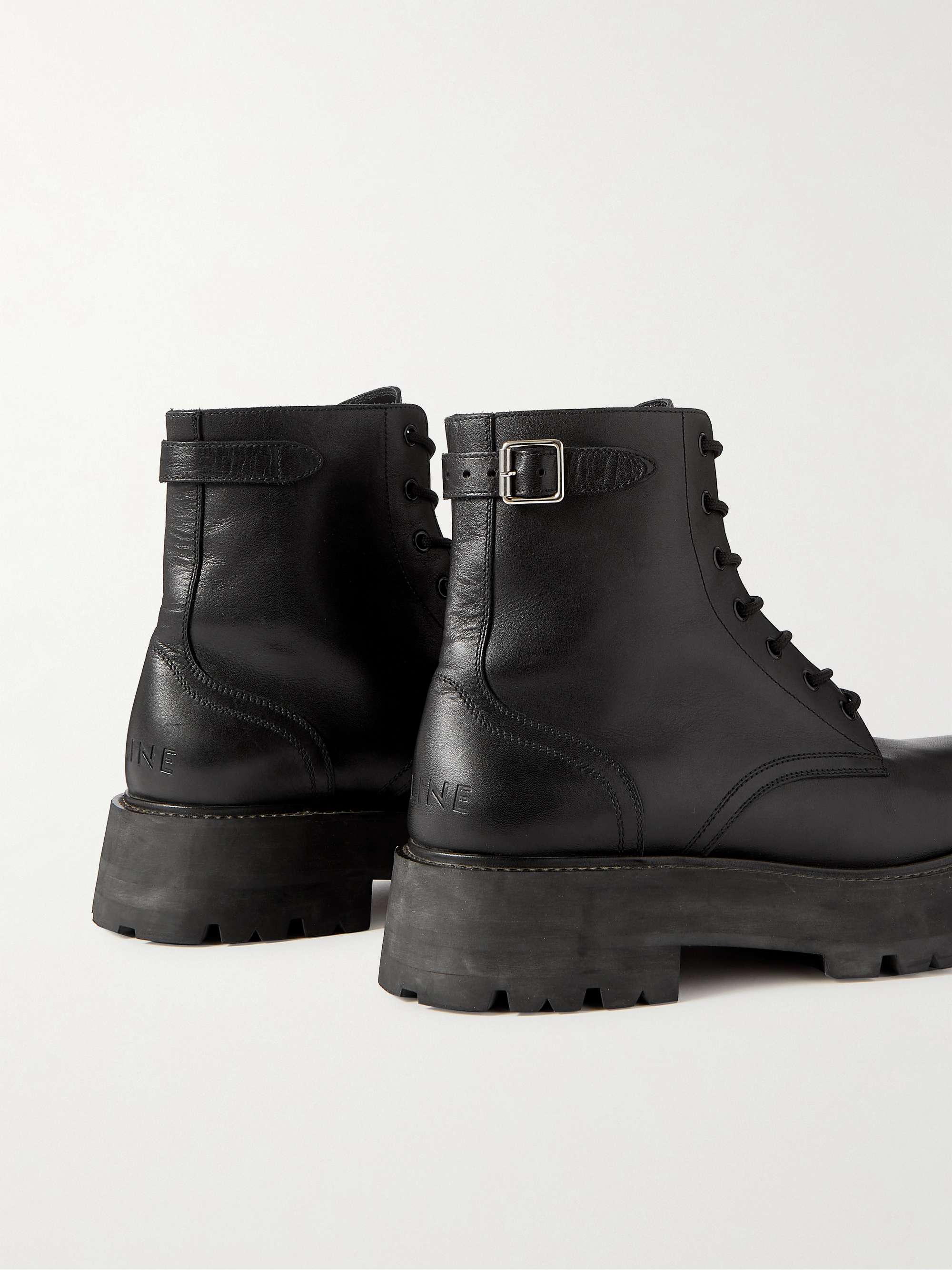 Ranger Studded Leather Boots
