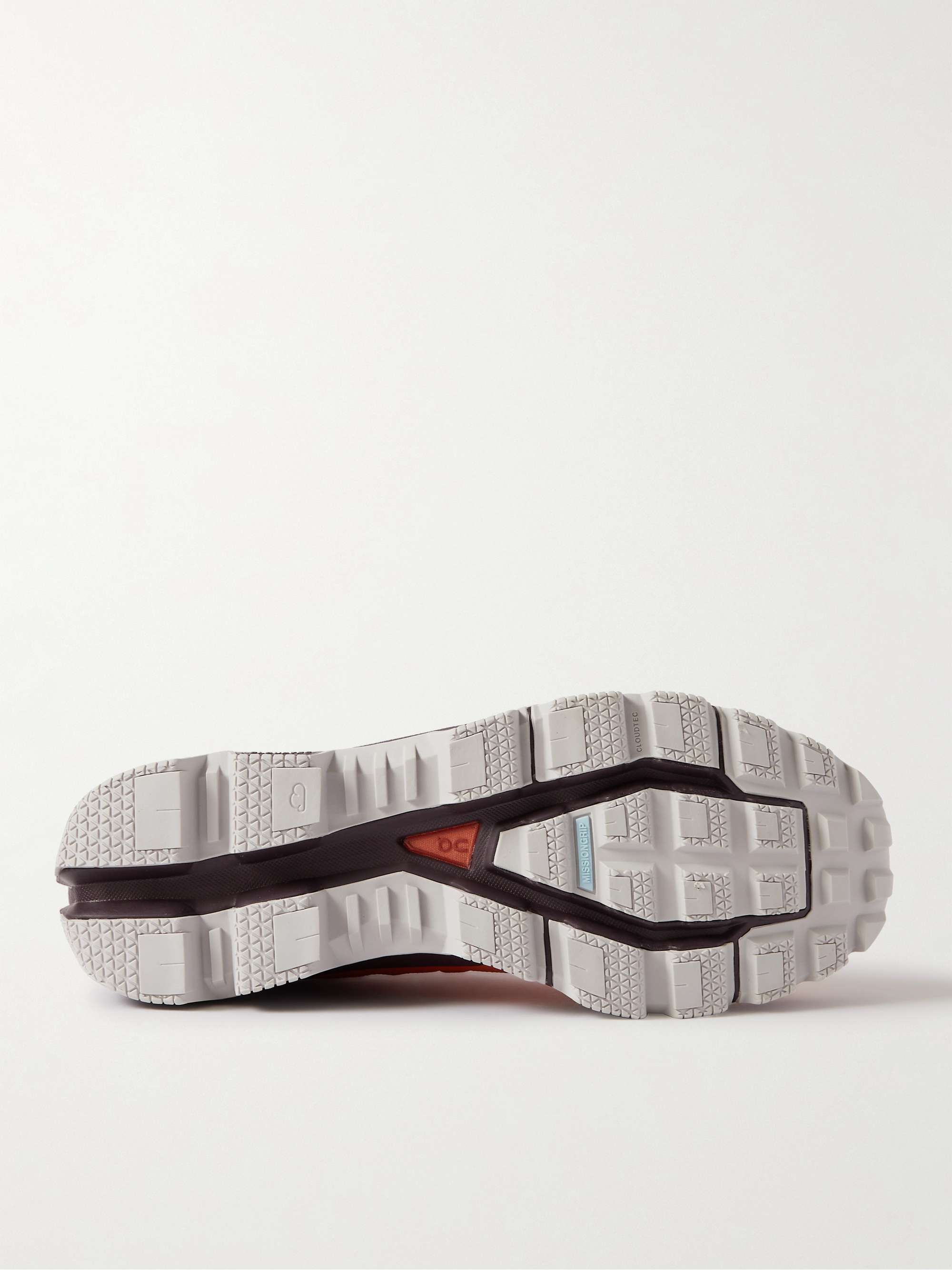 ON Cloudventure Rubber-Trimmed Mesh Running Sneakers