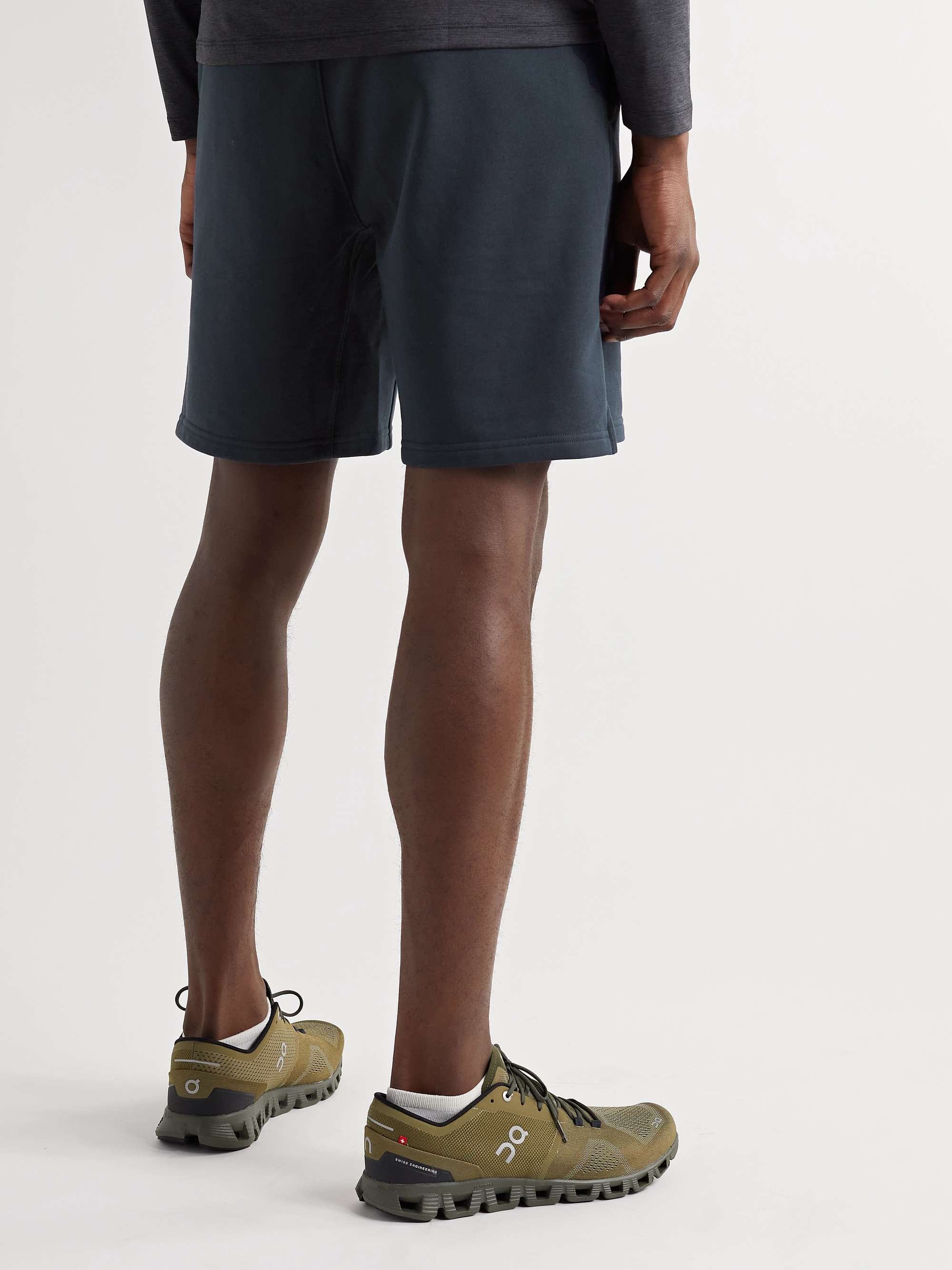 ON Straight-Leg Organic Cotton-Jersey Shorts