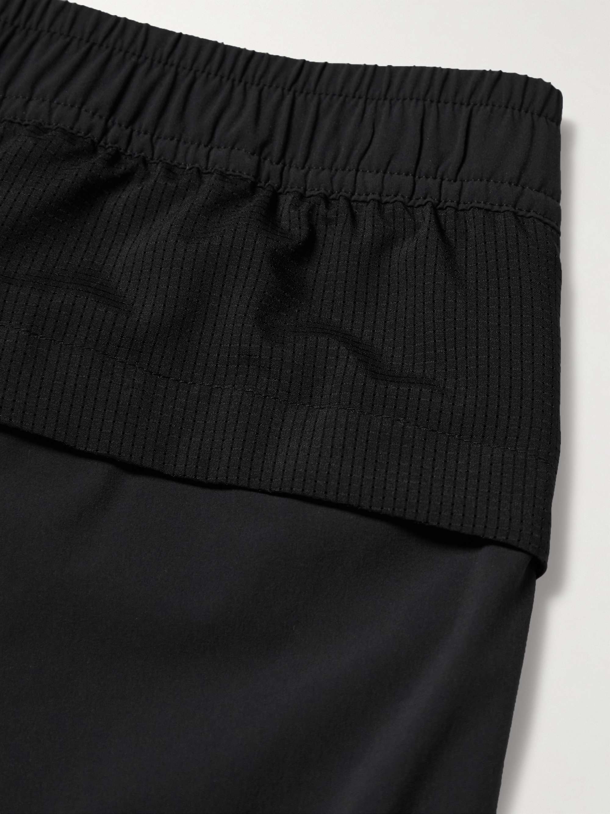 ON Tapered Mesh-Panelled Recycled Shell Track Pants